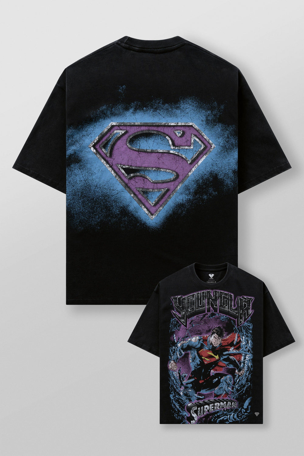 4044 - Superman Graphic Tees - In Action