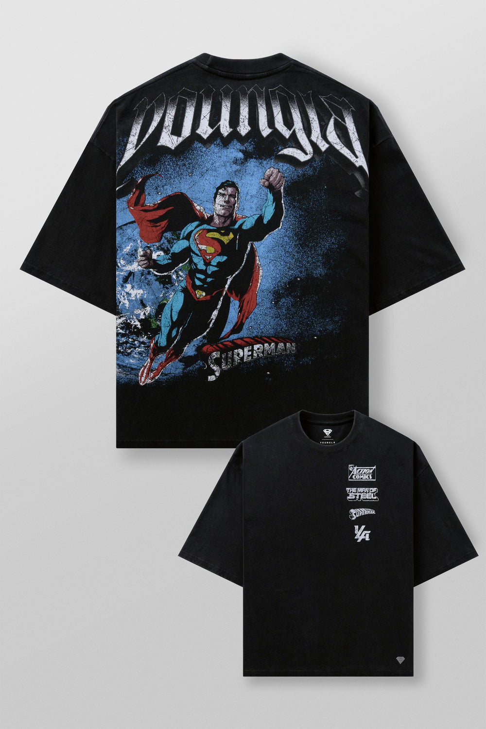 4064 - Superman Huge Tees - Man of Steel