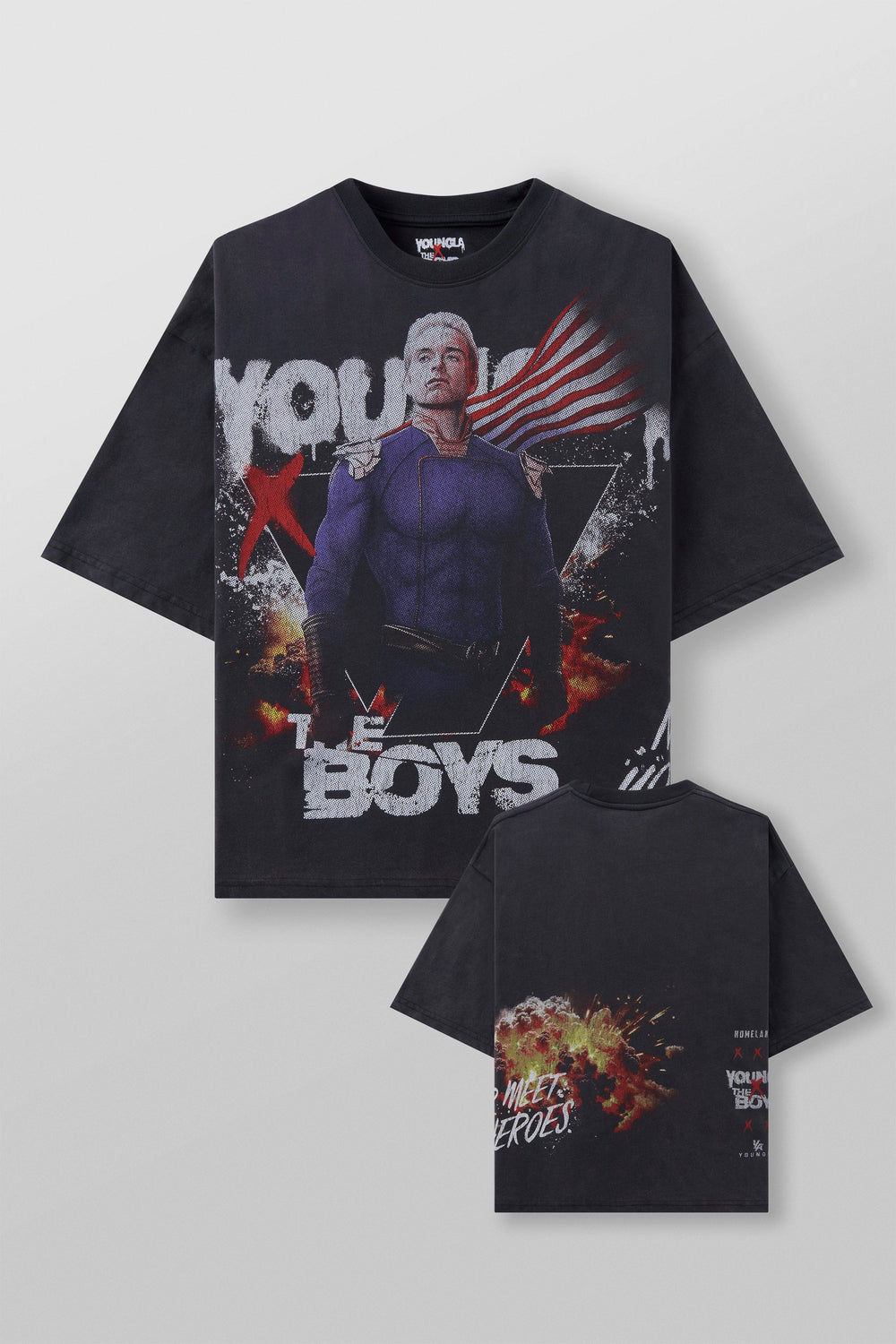 4095 - The Boys® Graphic Tees - Homelander Explosion
