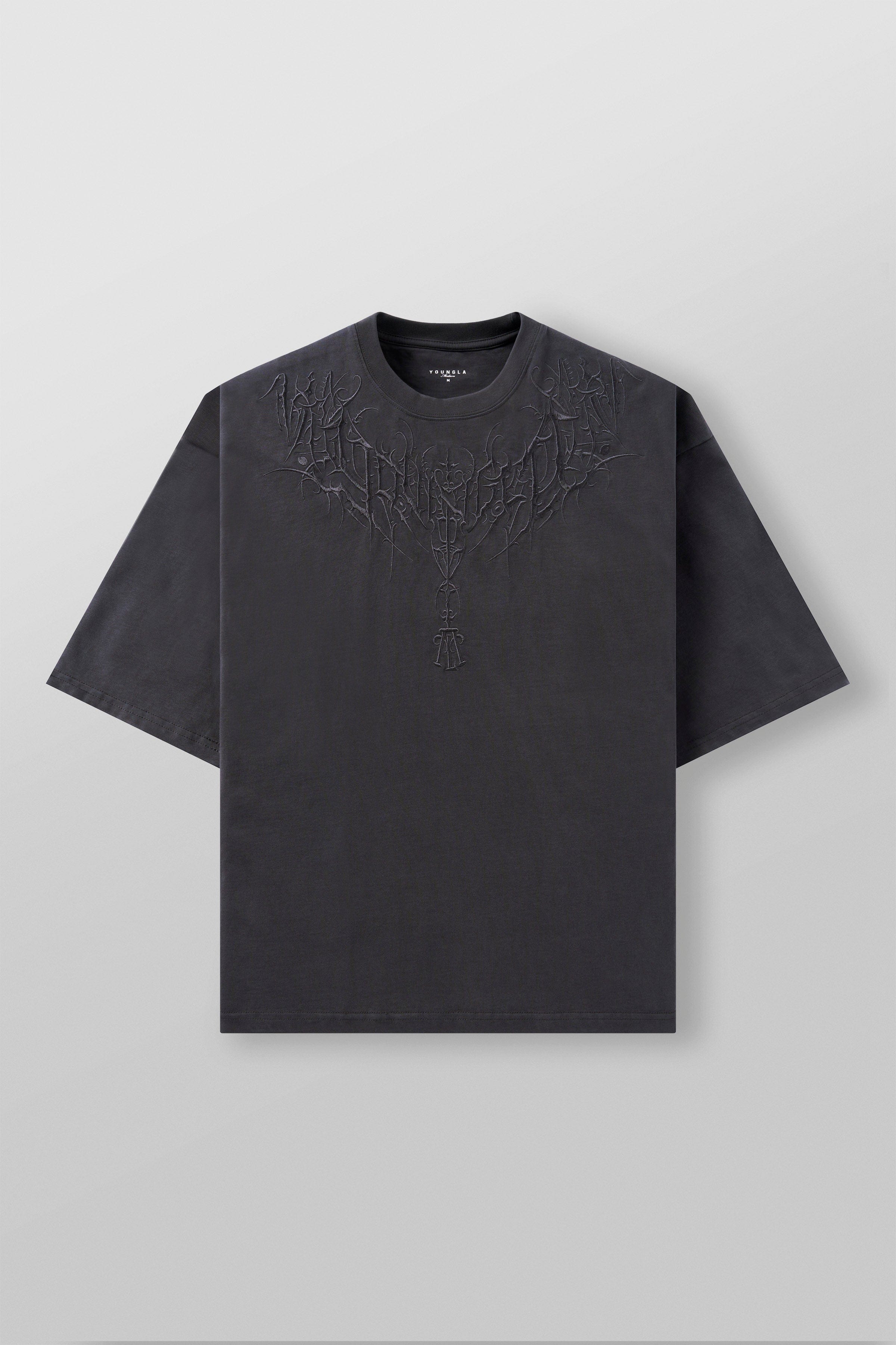 4106 - Dark Wave Tees - Charcoal Wash