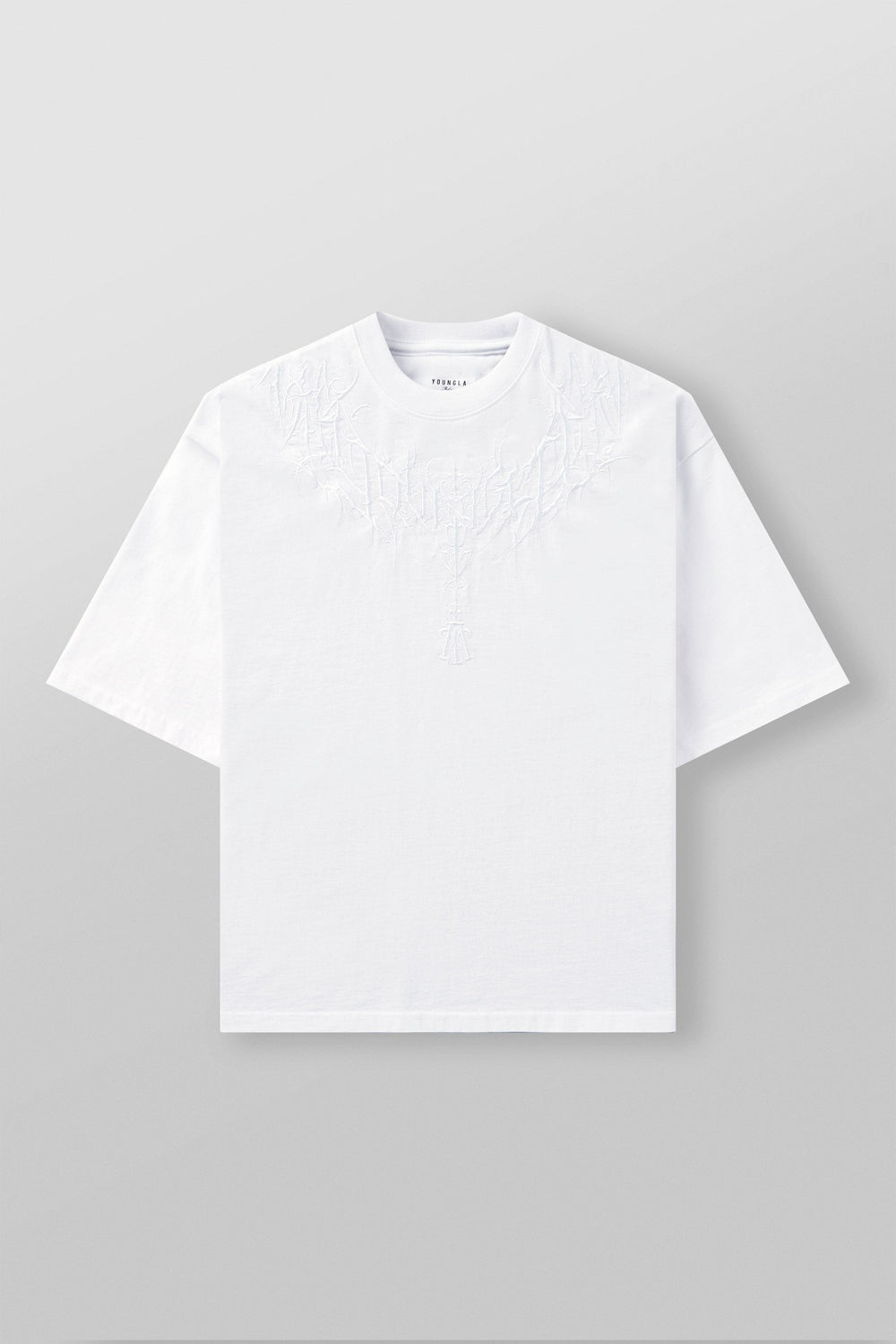4106 - Dark Wave Tees - White