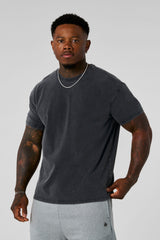 4148 - Elevated Essentials - Fitted Tee - Grey Wash