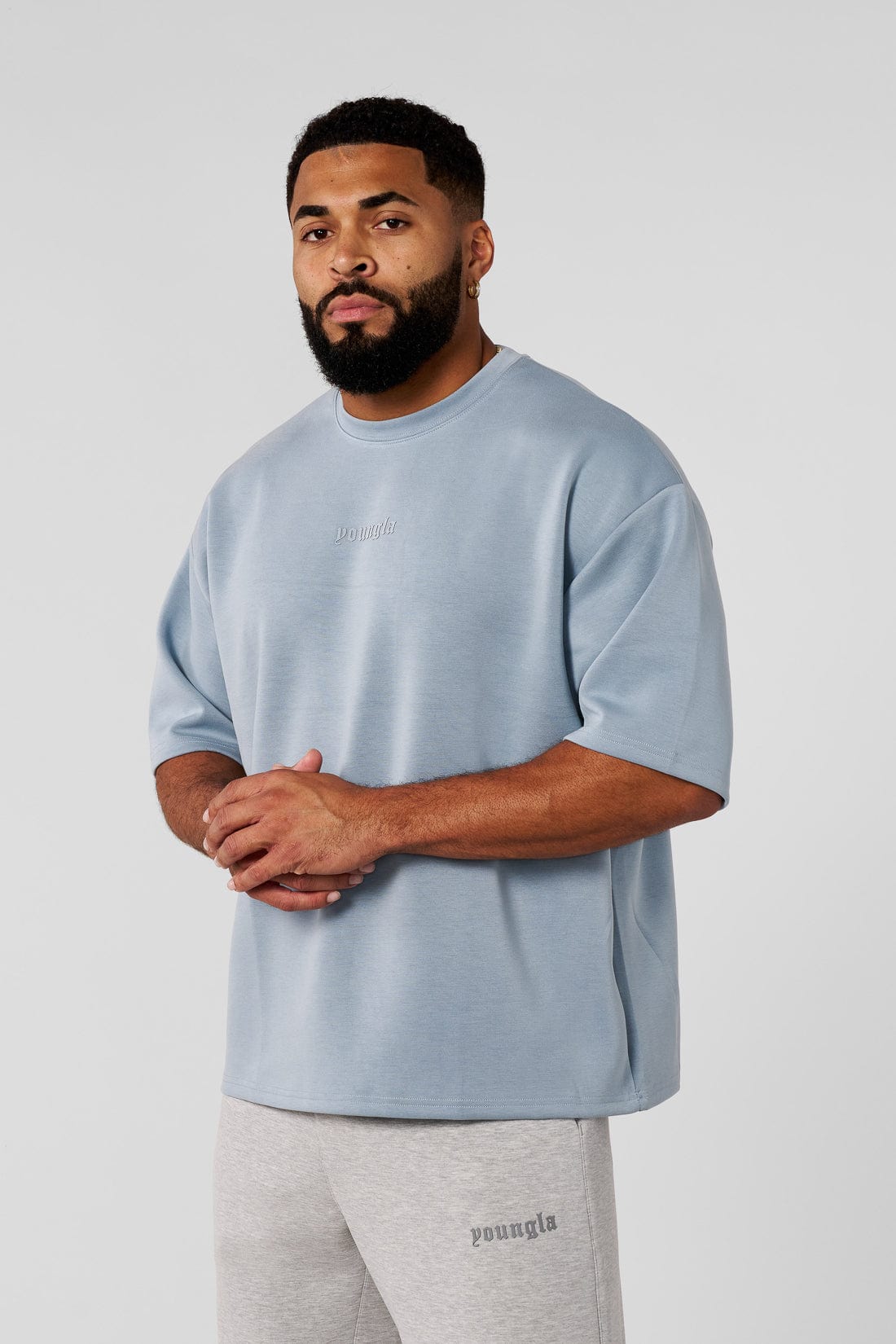 4161 - Soft AF Tees - Sky Blue
