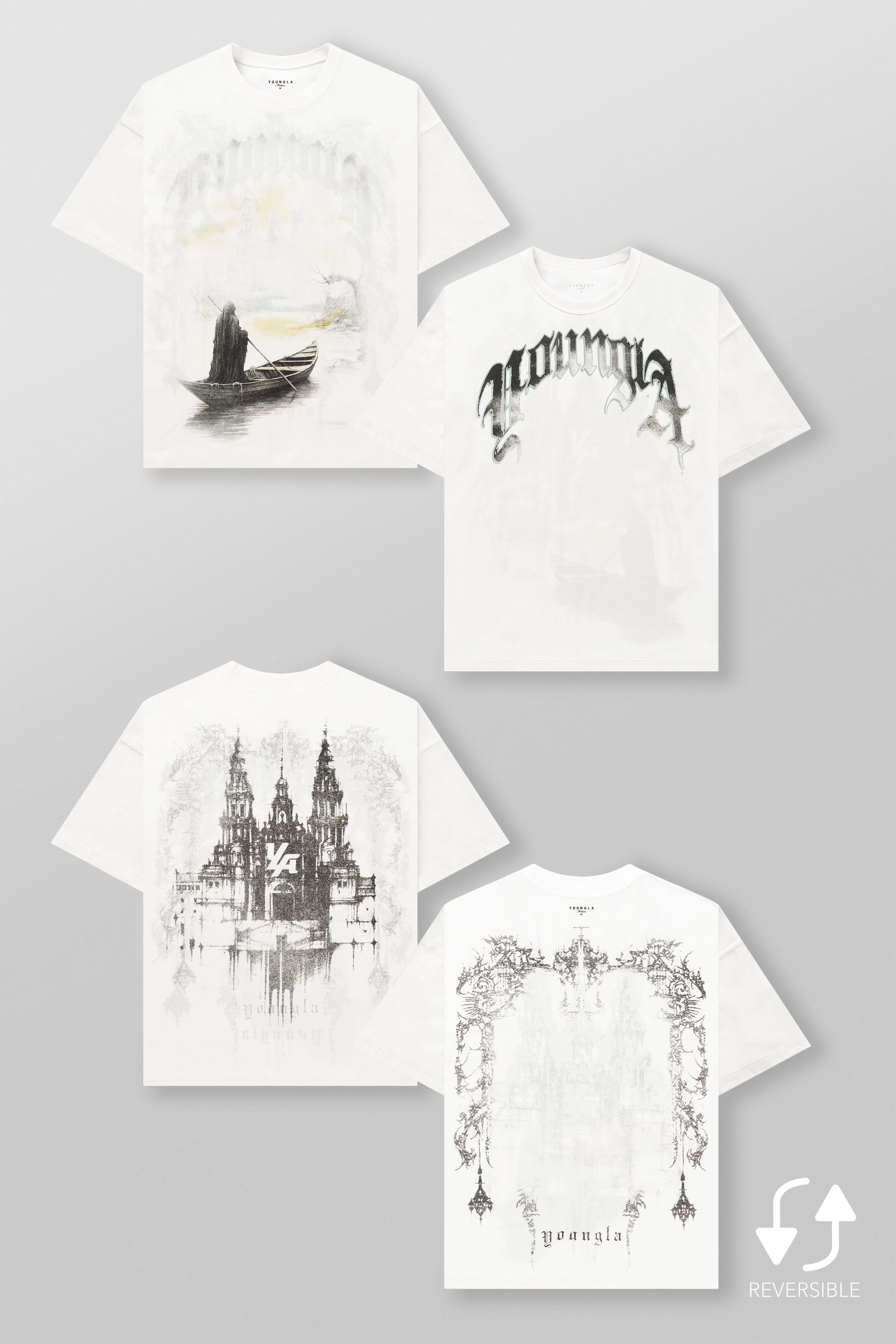 4164 - Reversible Two-Way Tees - Sacred Ruin