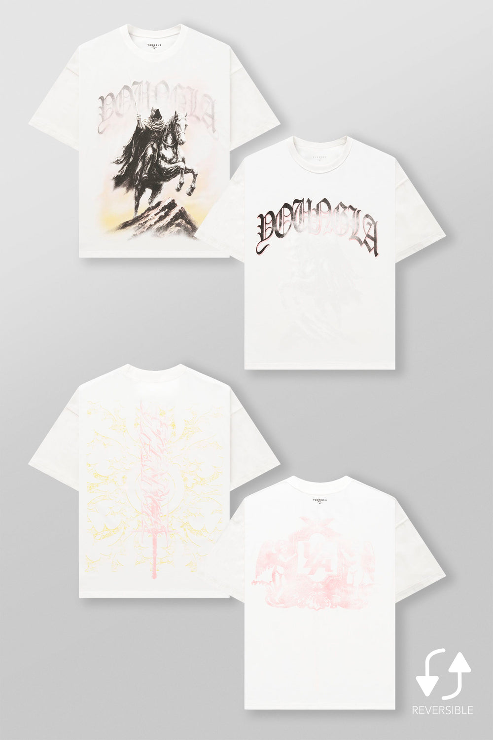 4164 - Reversible Two-Way Tees - War Dynasty
