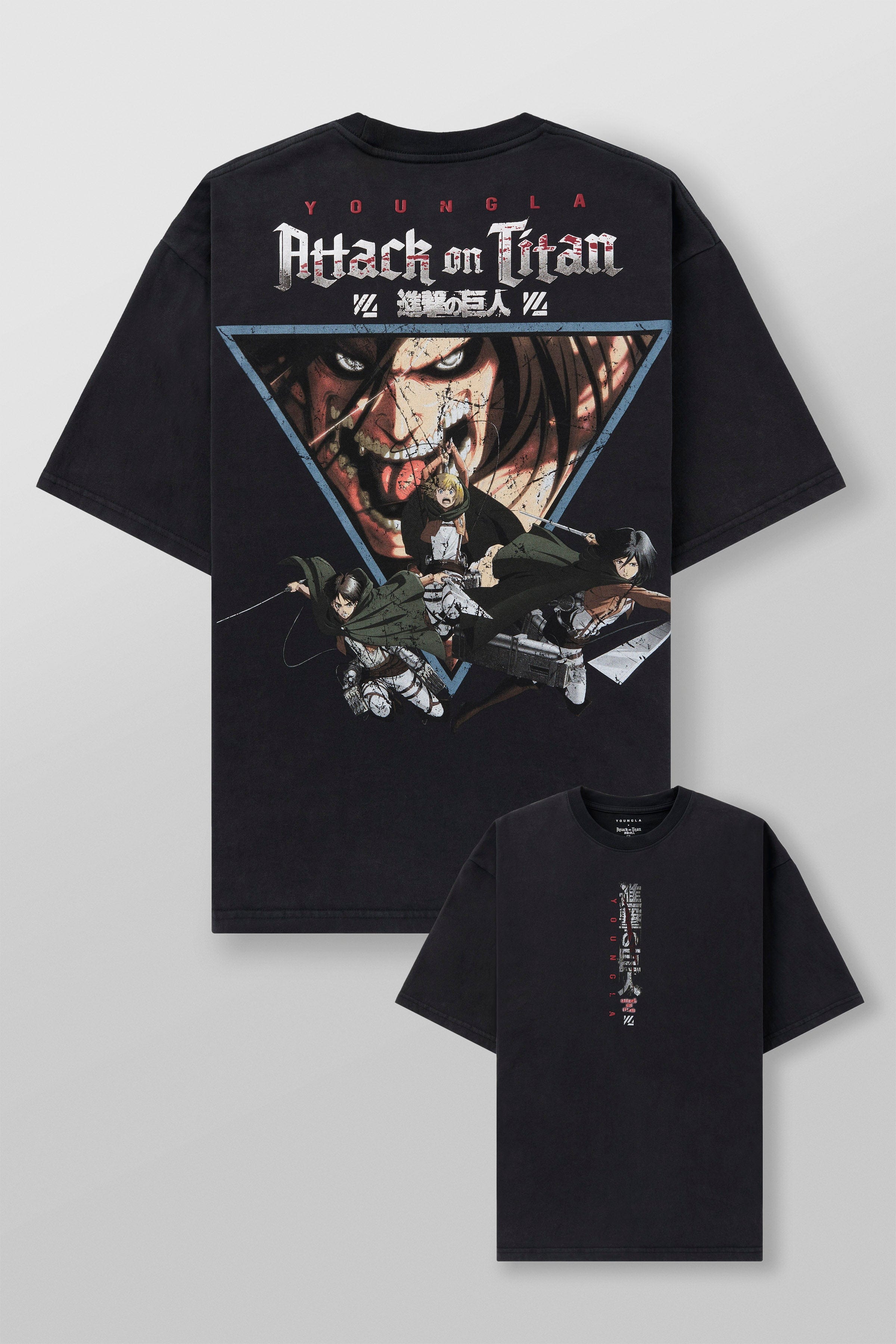 4191 - AOT© x YLA Classic Tees - Attack Titan