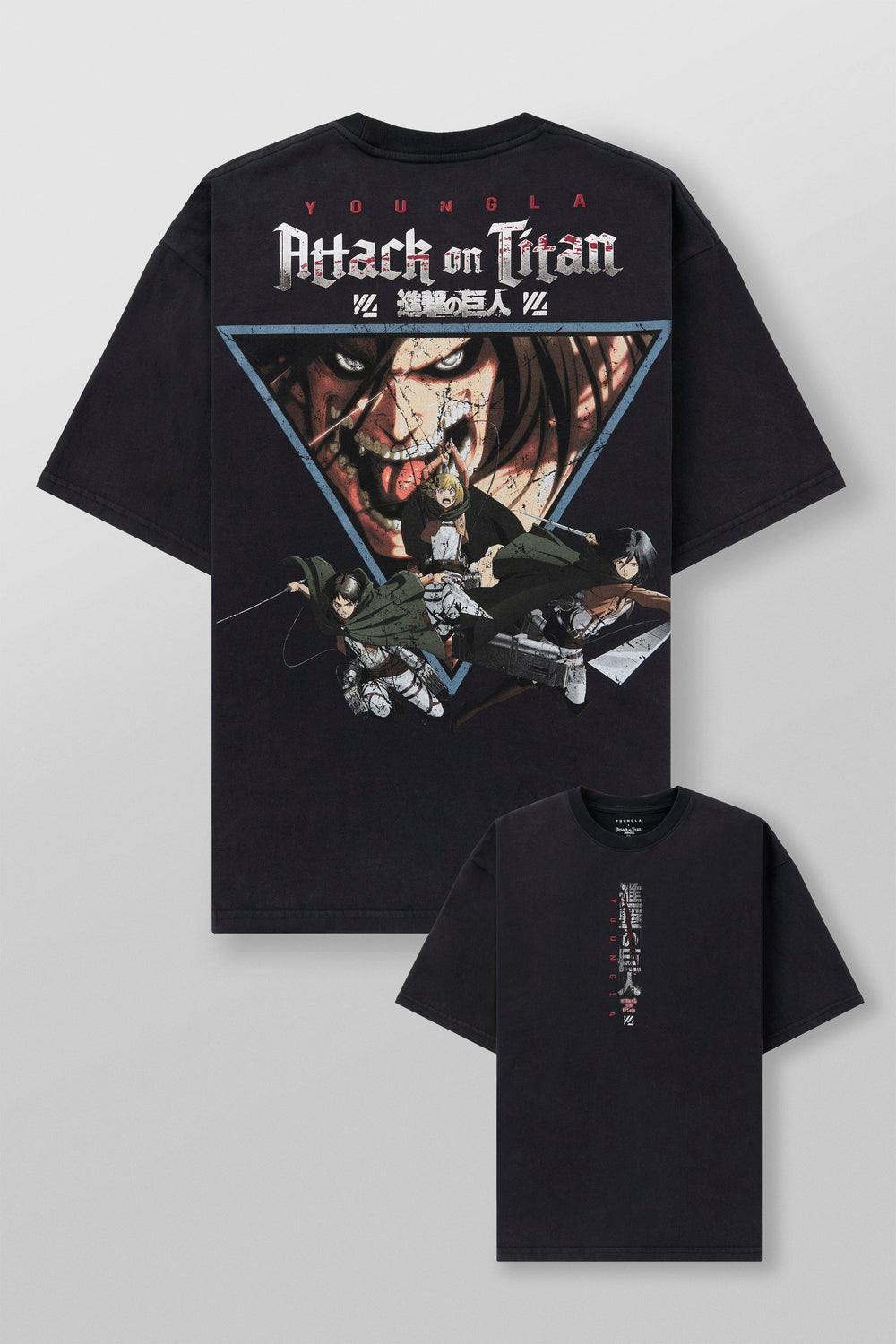 4191 - AOT© x YLA Classic Tees - Attack Titan