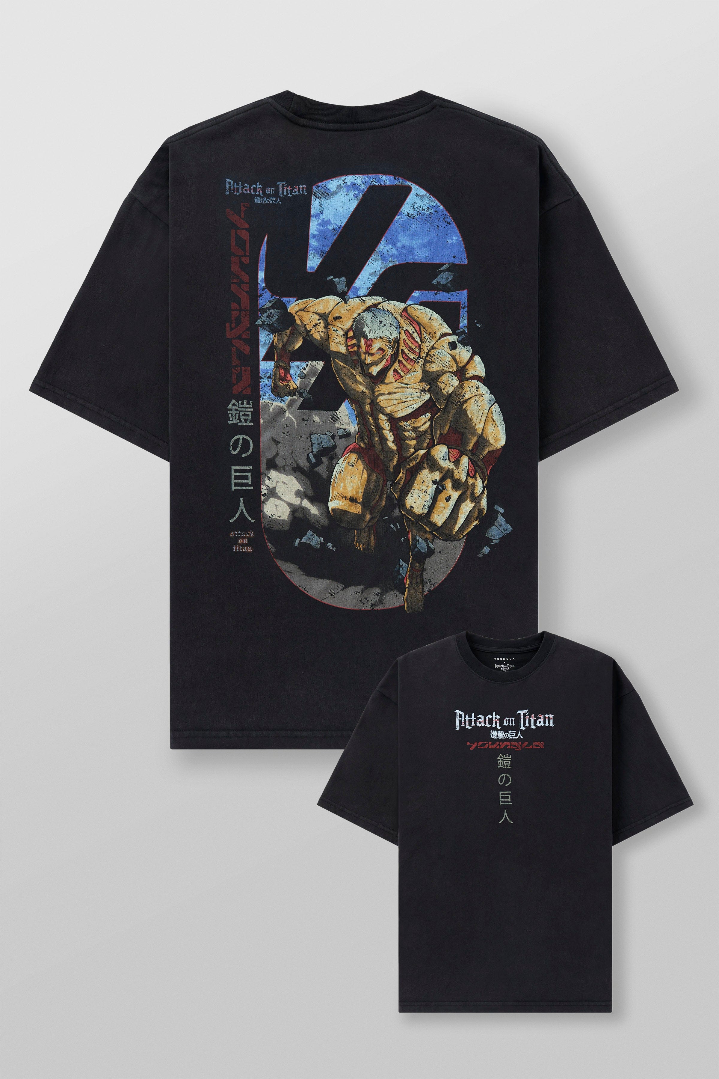 4191 - AOT© x YLA Classic Tees - Titan at War