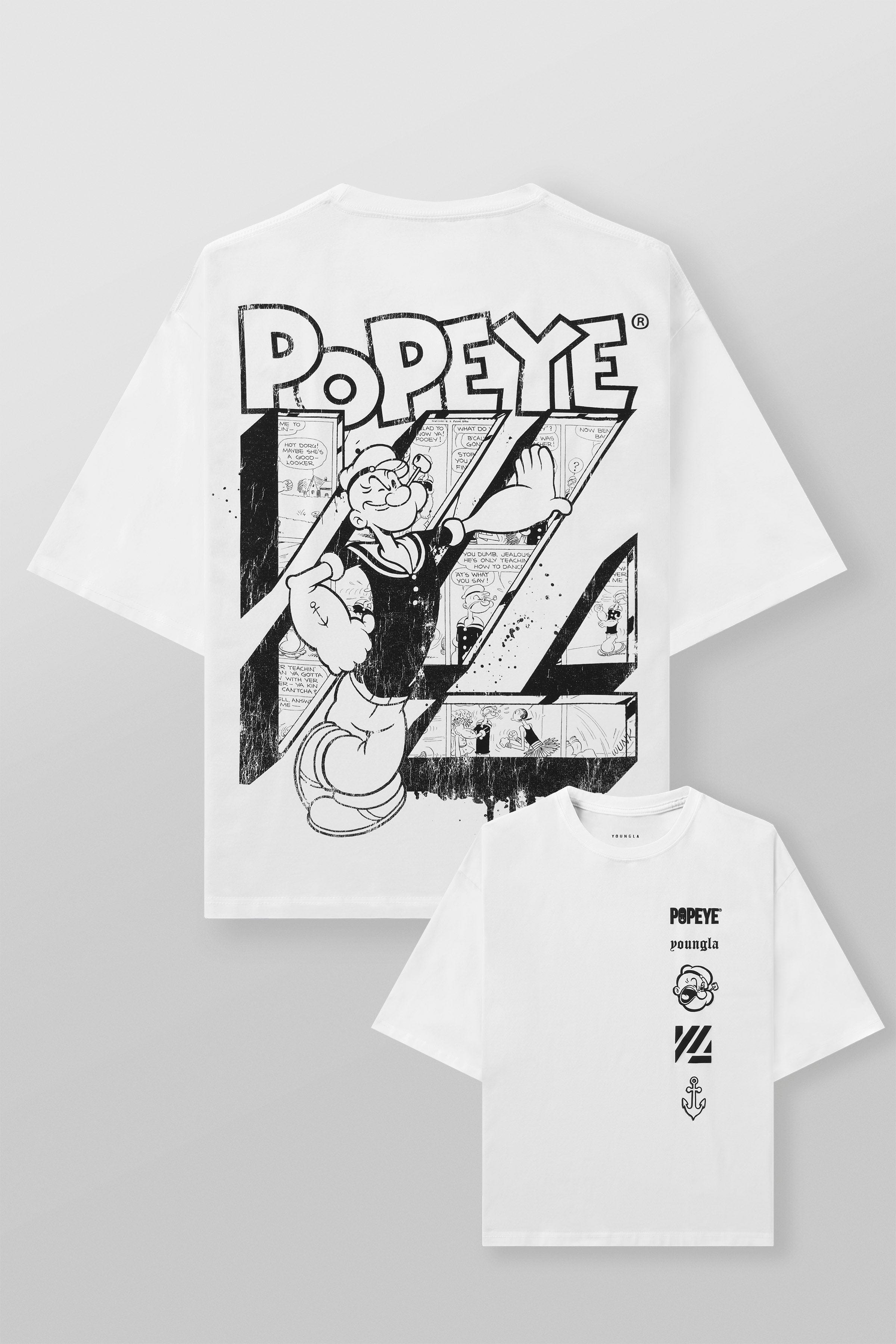 4195 - Popeye Tees - White