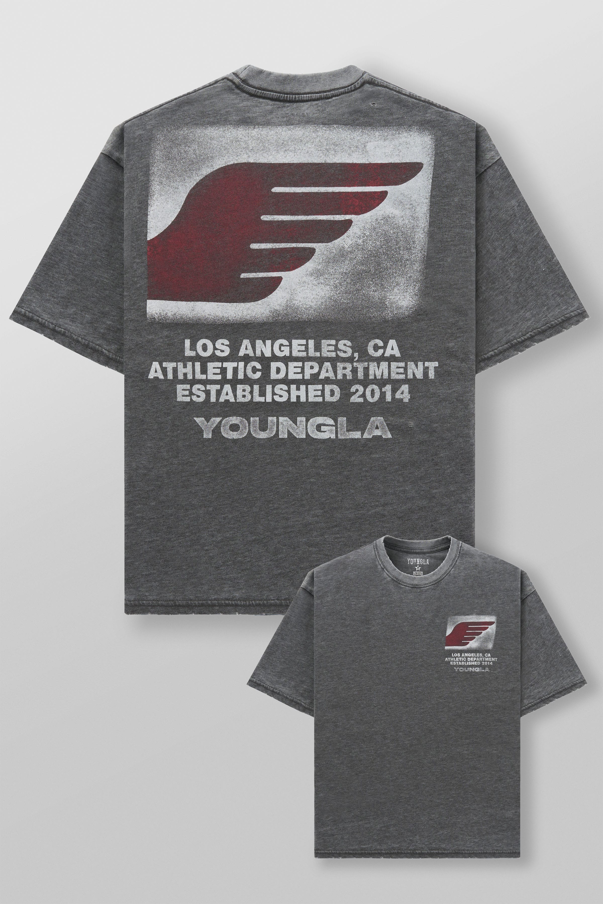 4224 - Golden Era Soft Burnout Tees - Black Wash