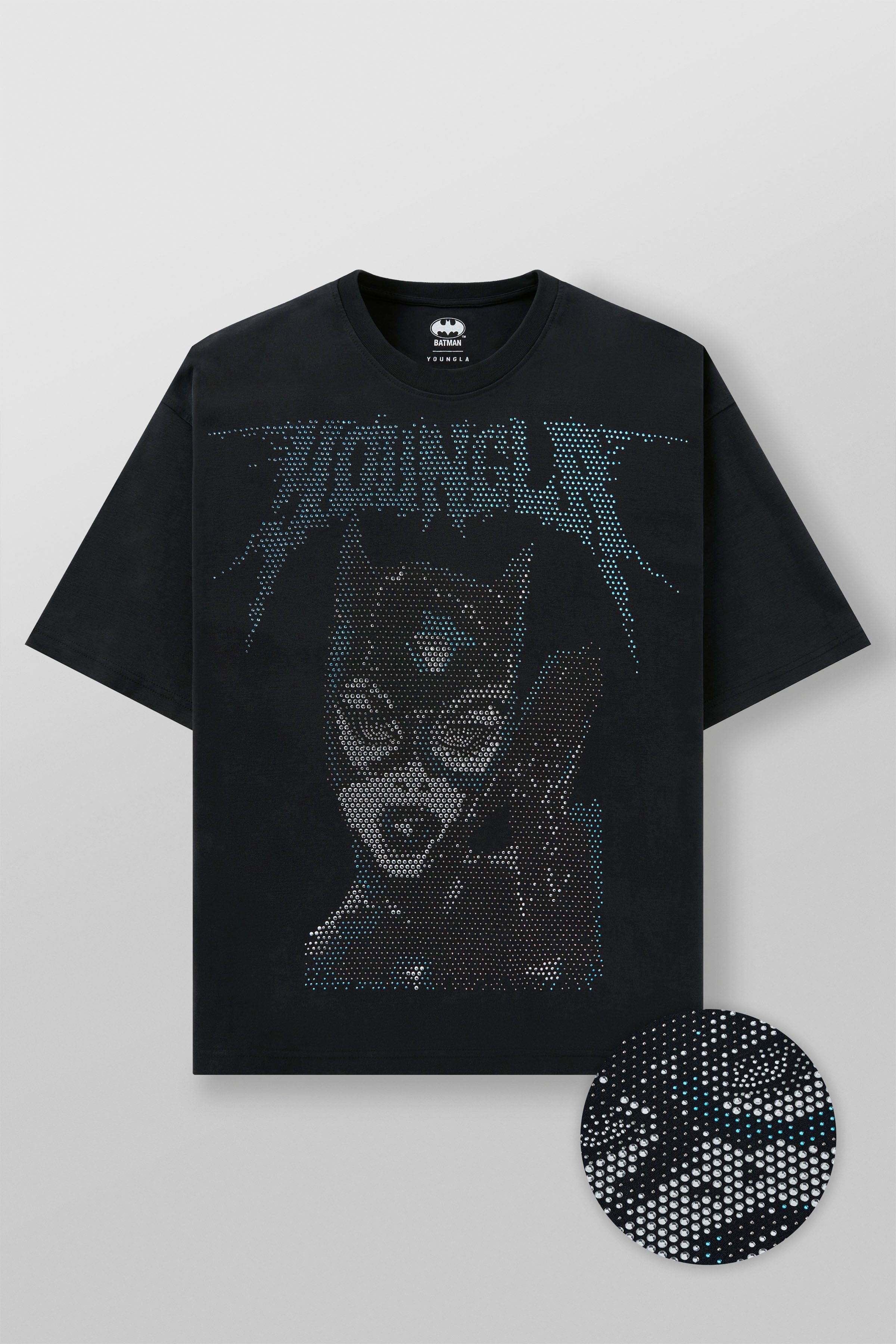 4257 - Batman Rhinestone Tees - Catwoman