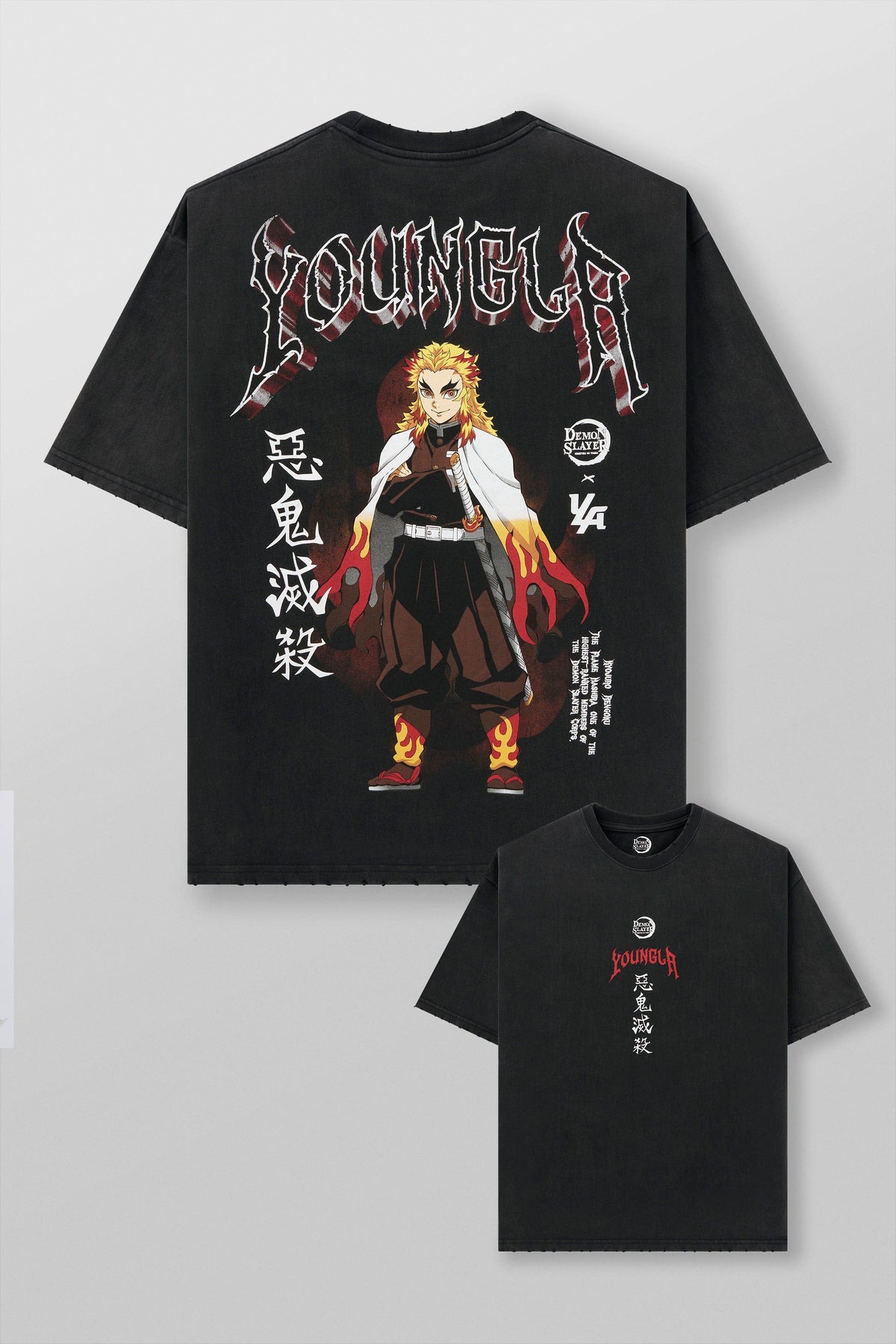 4266 - Demon Slayer: Kimetsu no Yaiba - Character Tees - Flame Hashira