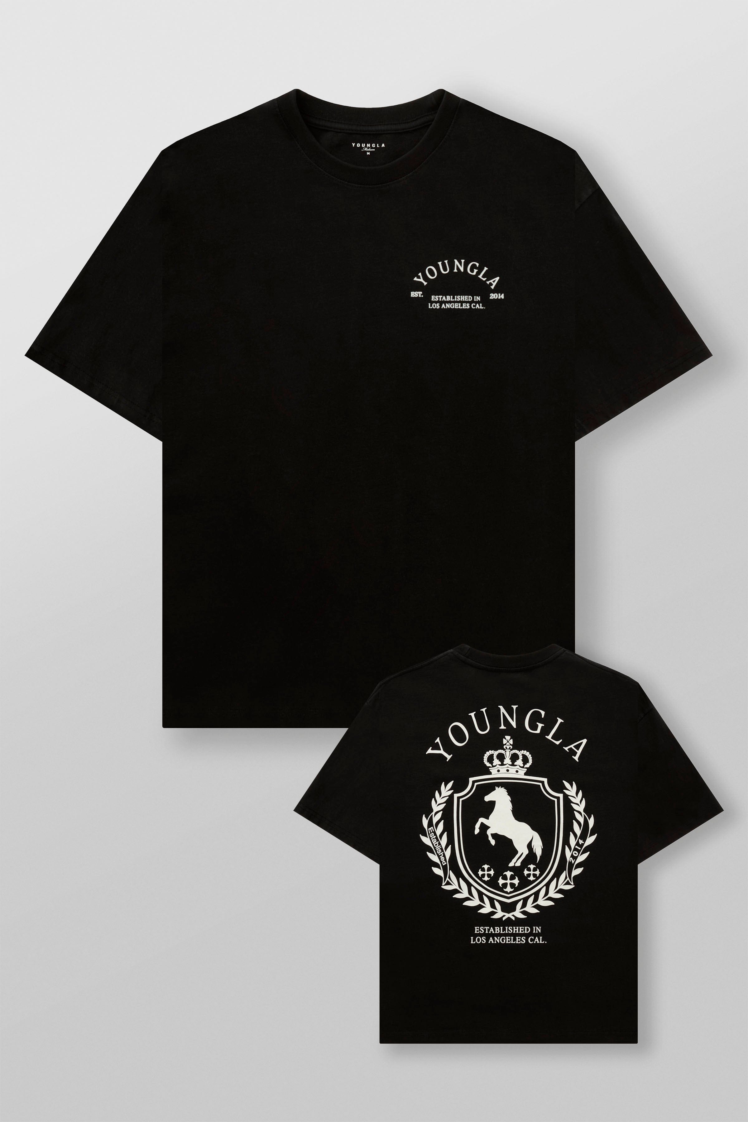 4268 - Old Money Tees - Black Wash