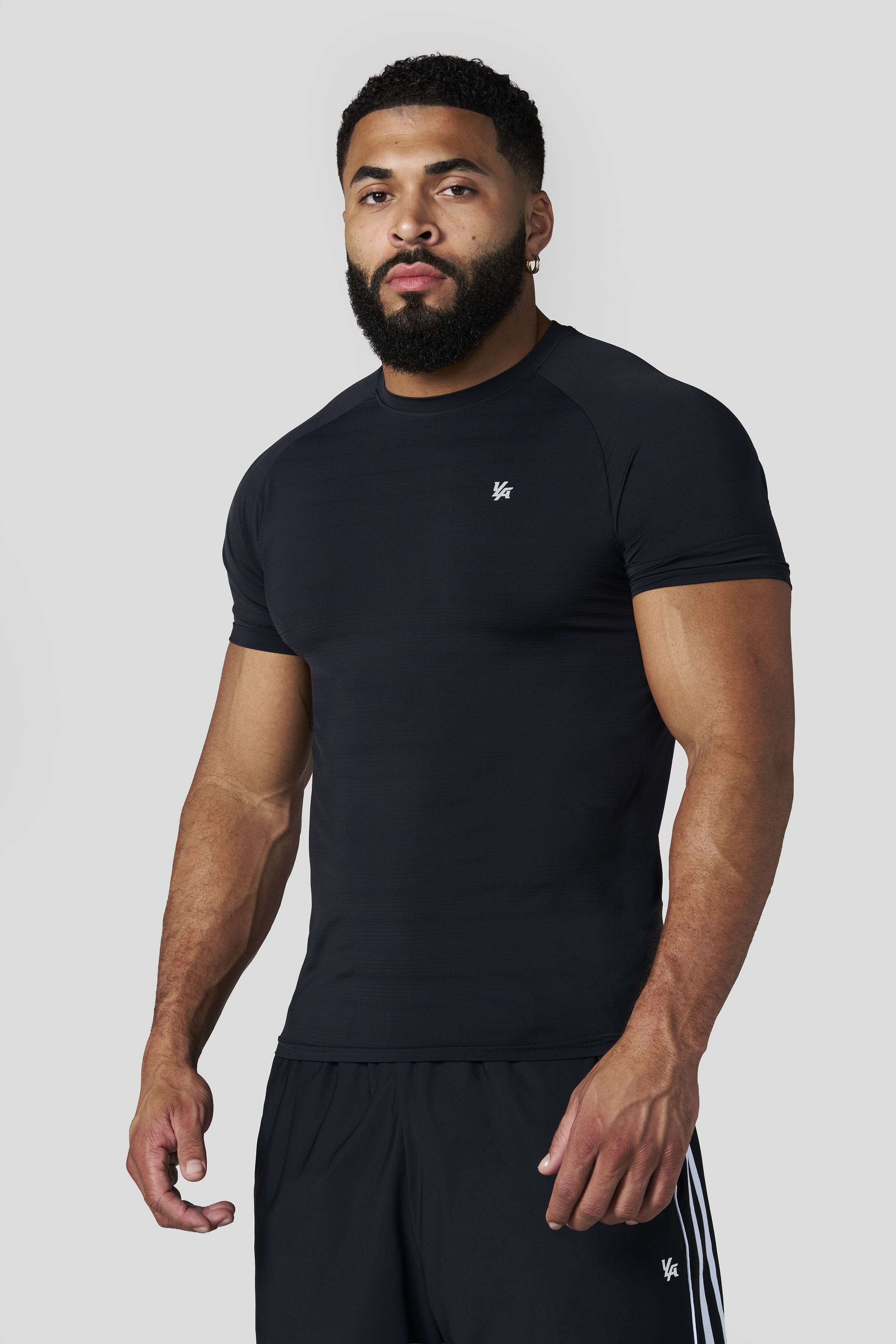 4275 - Liquid Compression Tees - Black