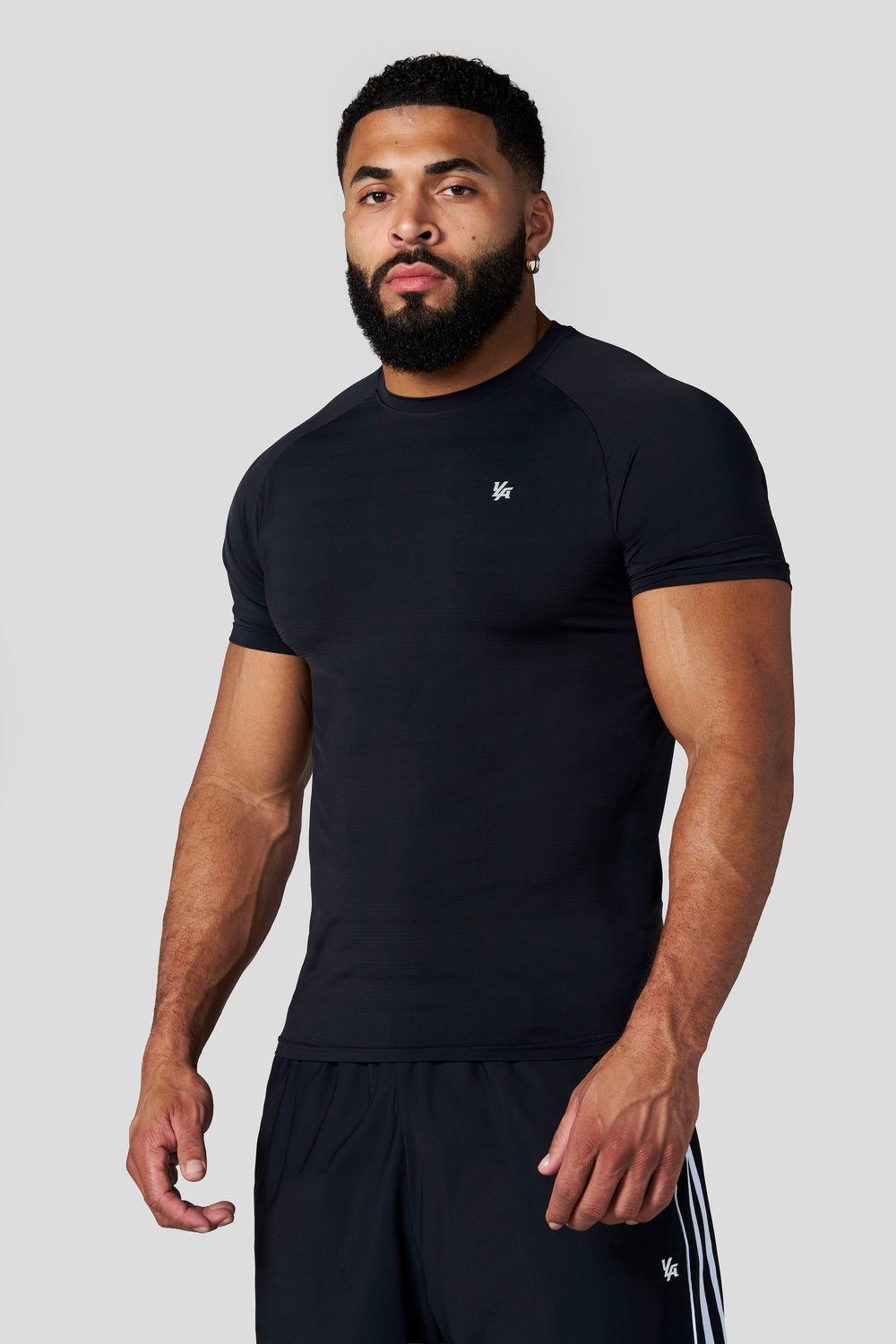 4275 - Liquid Compression Tees - Black