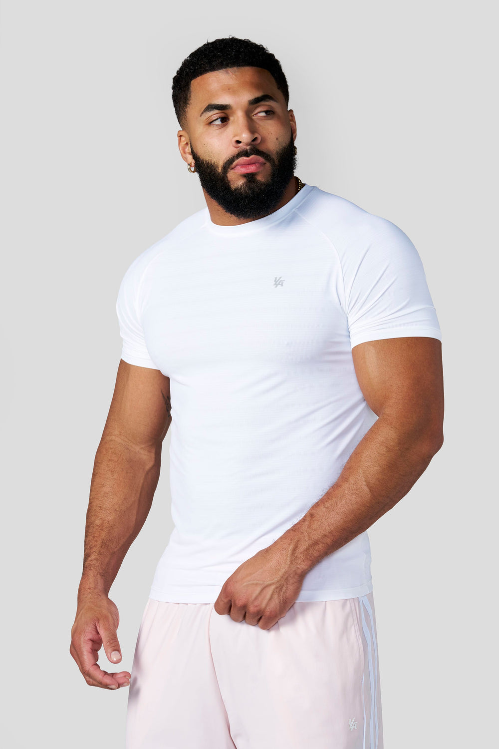 4275 - Liquid Compression Tees - White