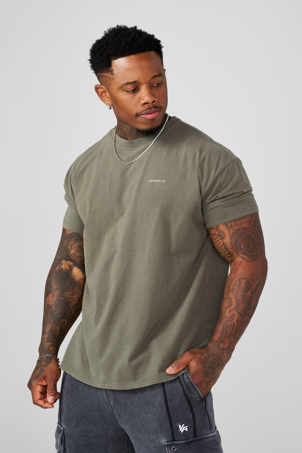 4295 - Perfect Tailored Tees - Olive