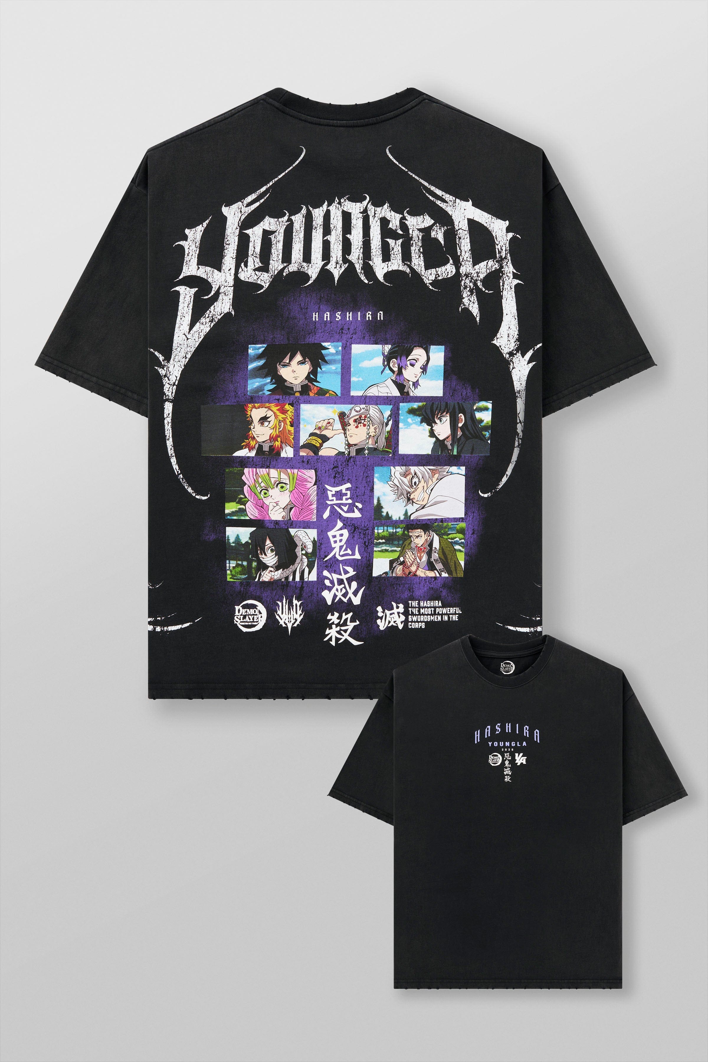 4297 - Demon Slayer: Kimetsu no Yaiba - Anime Tees - The Hashira
