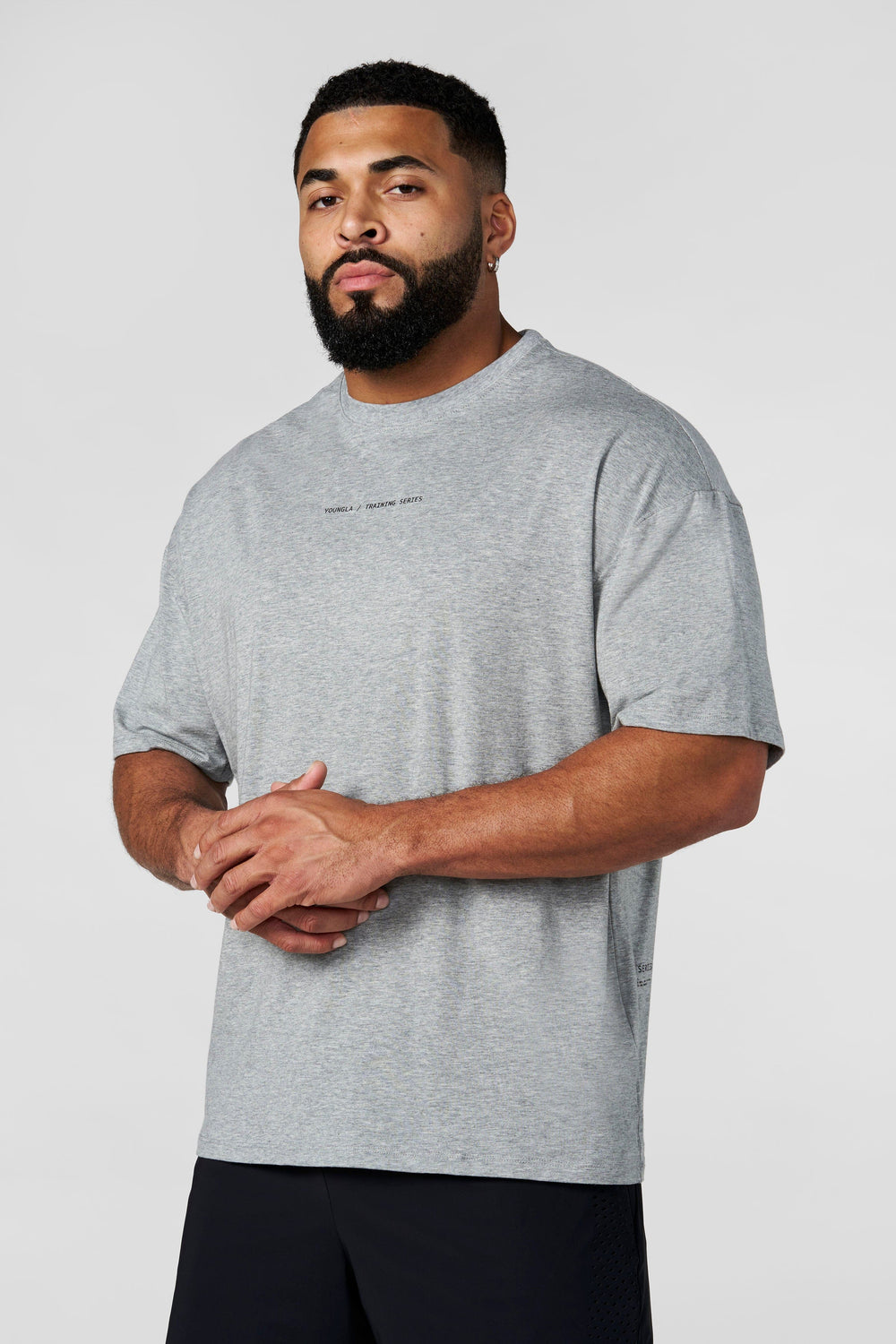 4317 - AeroTech Training Tees - Heather Grey