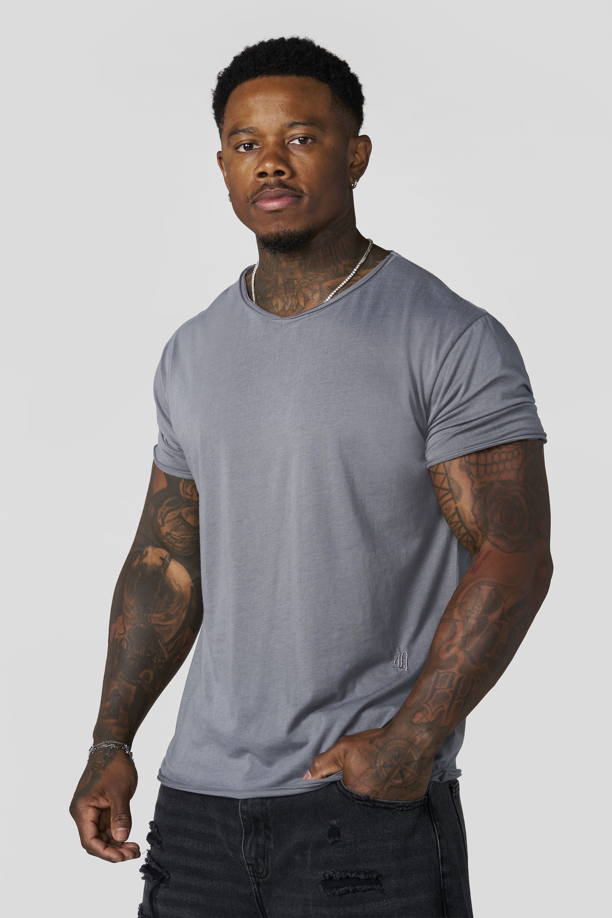 4323 - After Hours Tee - Grey