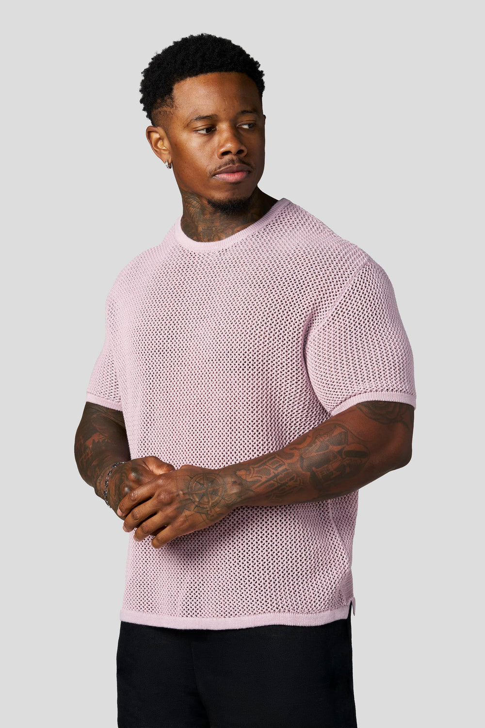 4324 - Beach Club Knit Tees - Mauve