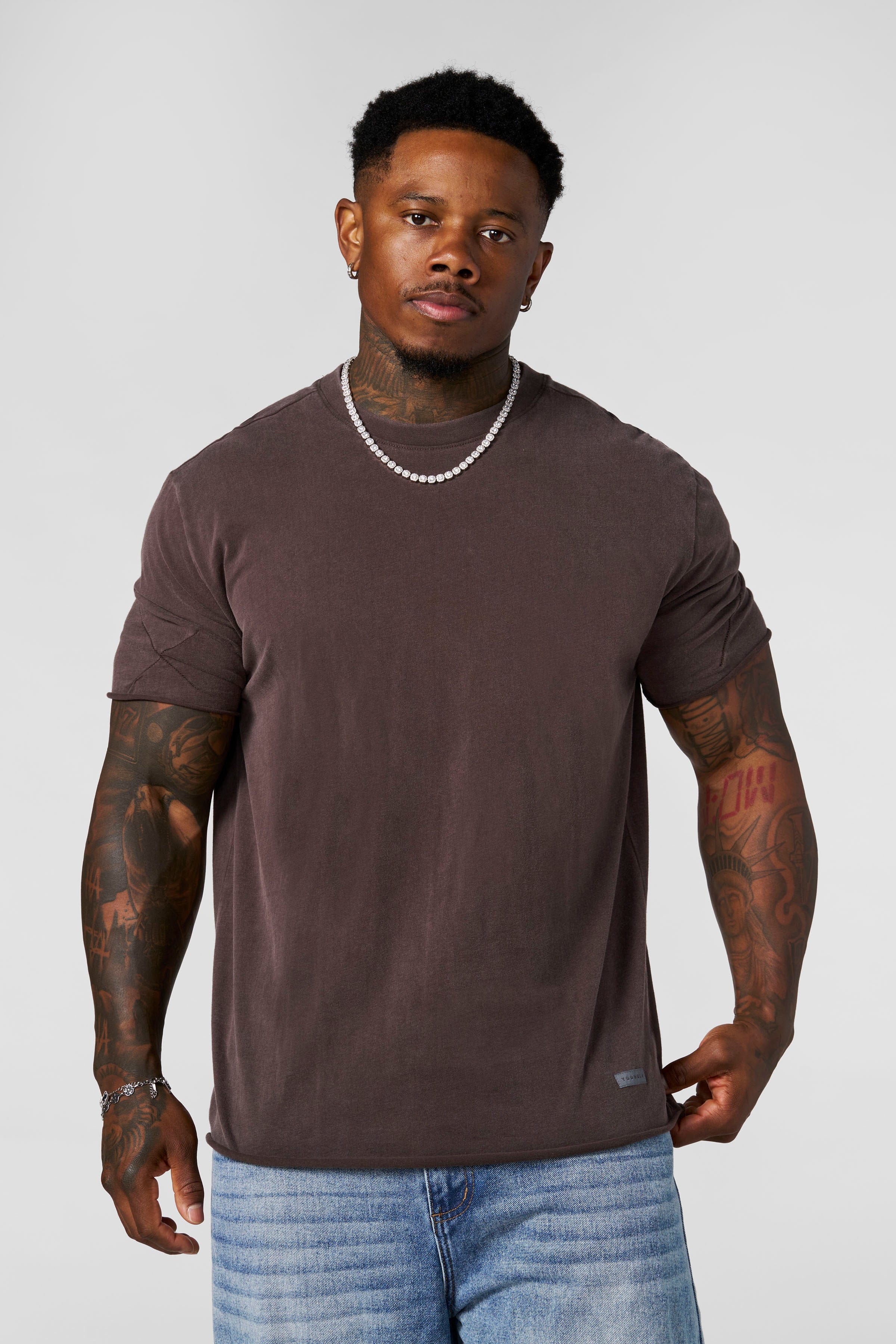 4325 - XCut Tees - Brown