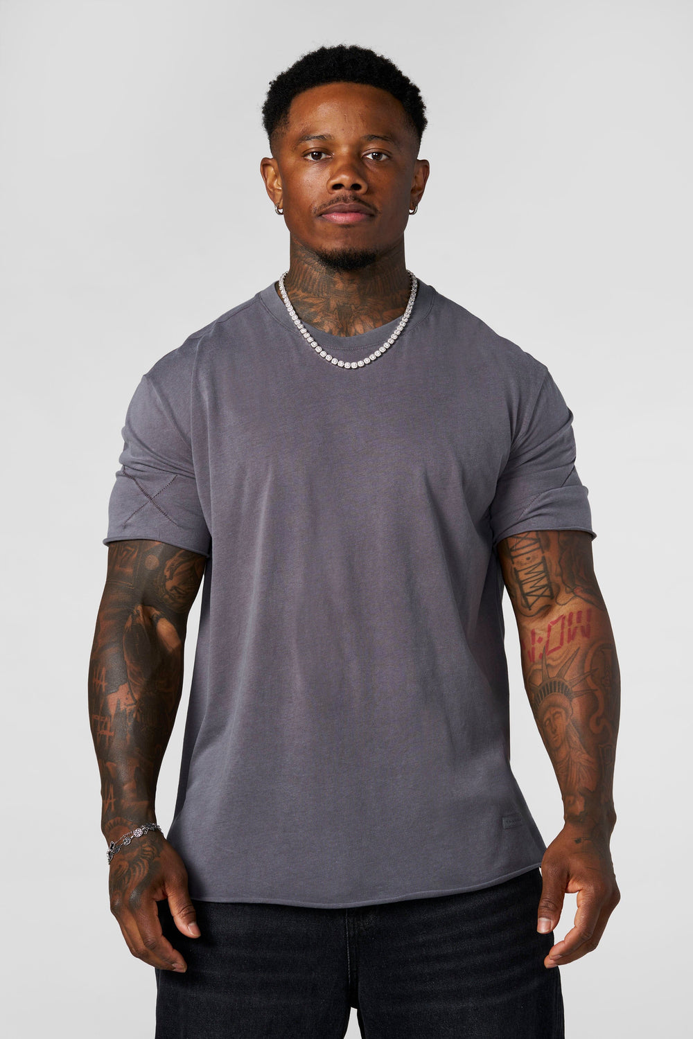 4325 - XCut Tees - Grey