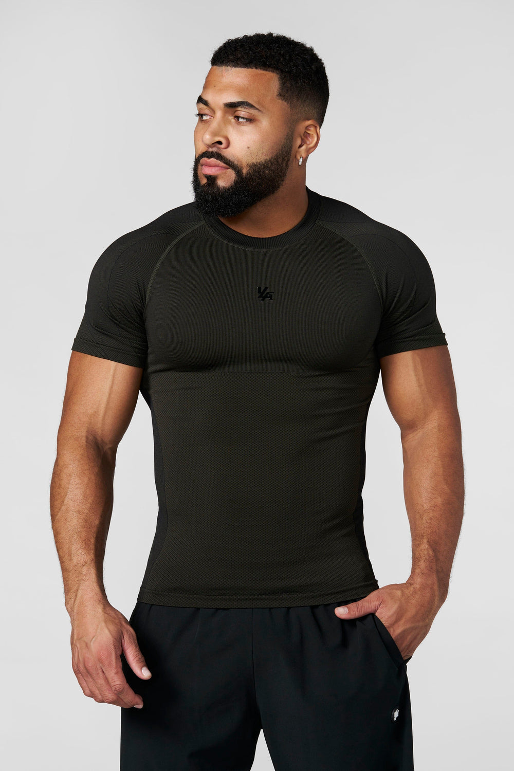 4339 - Forme Compression Tees - Olive