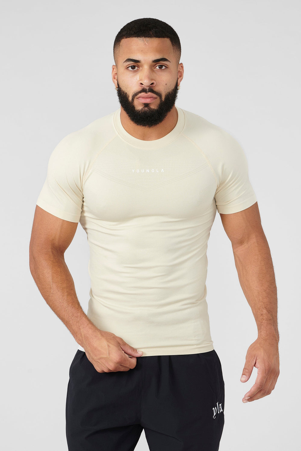 475 SuperVillain Compression Tees - Beige