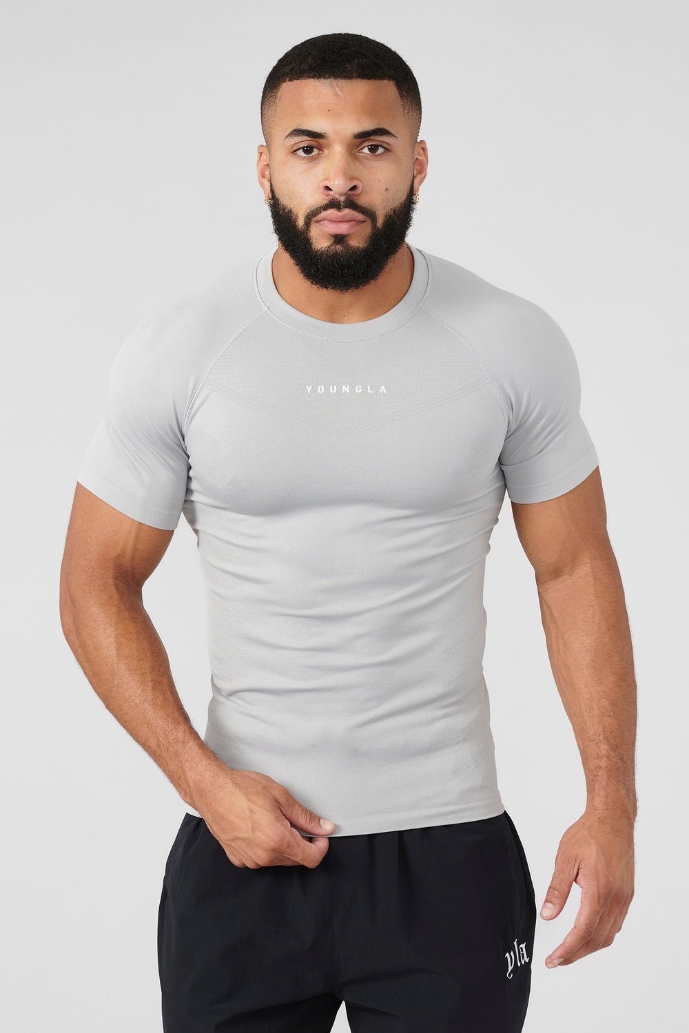 475 SuperVillain Compression Tees - Grey