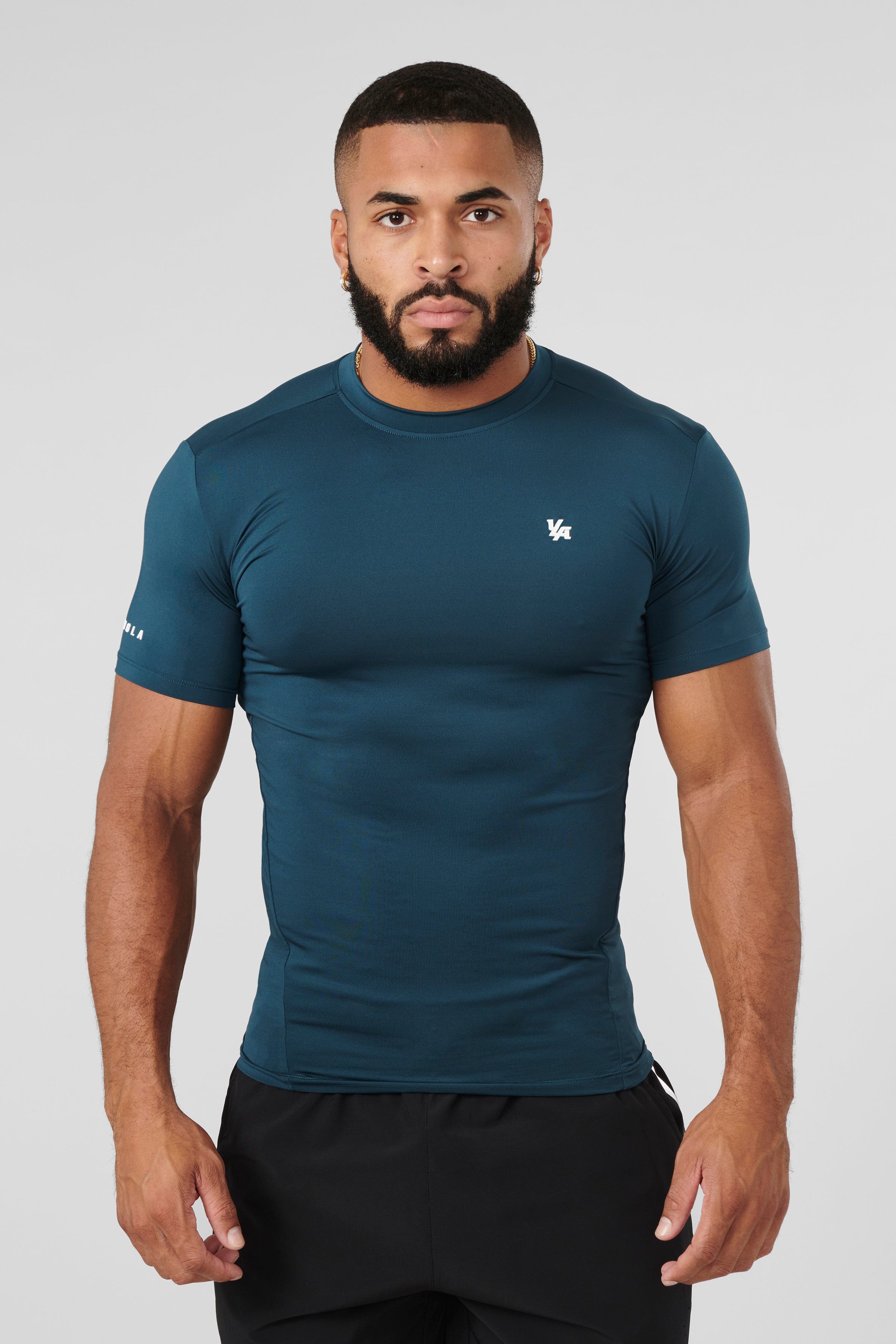 476 - Stealth Compression Tees - Teal