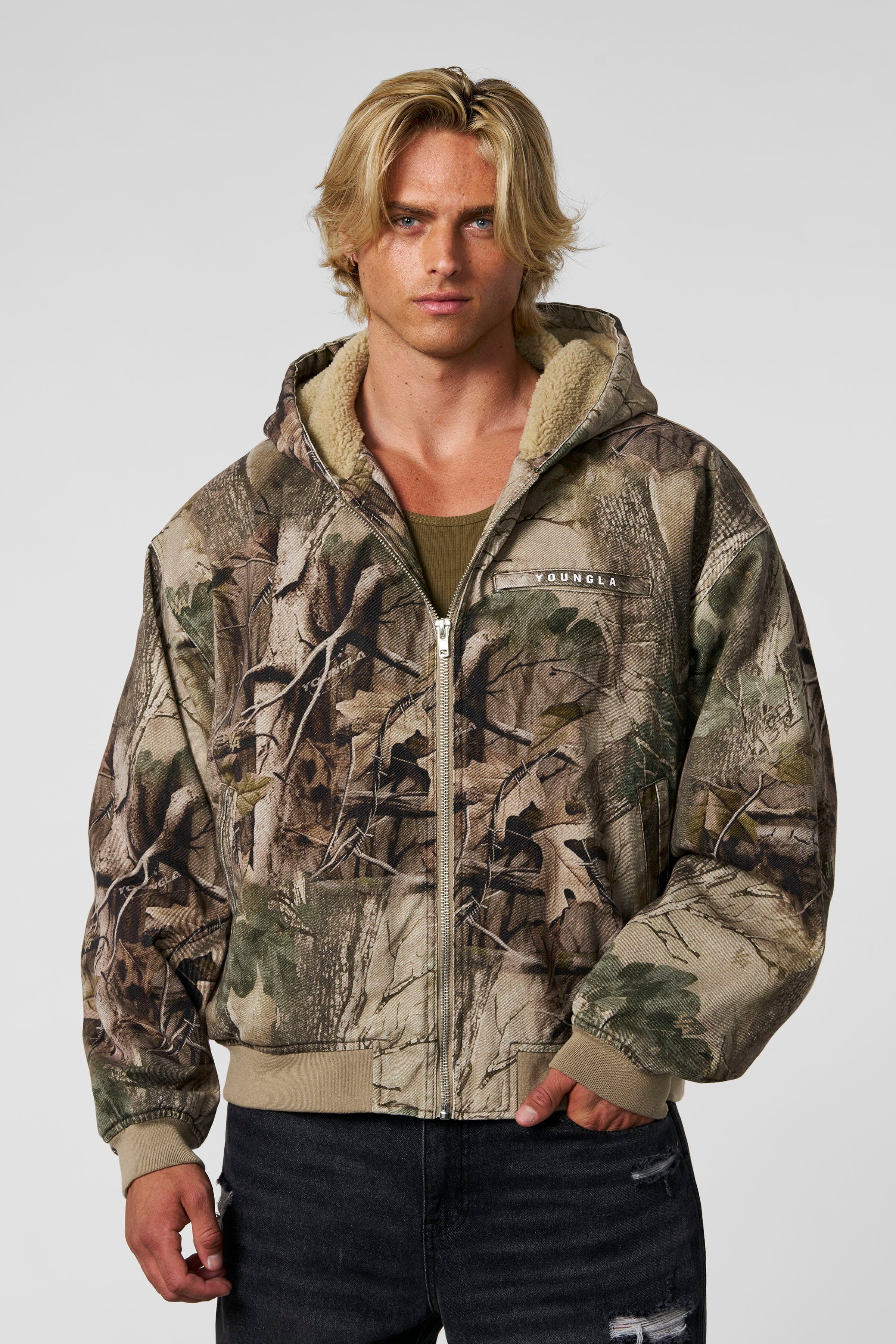 5014 - Camo Bronco Jackets - Beige Tree Camo