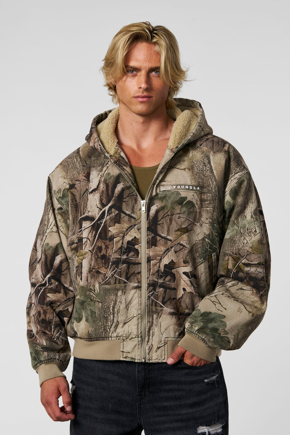 5014 - Camo Bronco Jackets - Beige Tree Camo