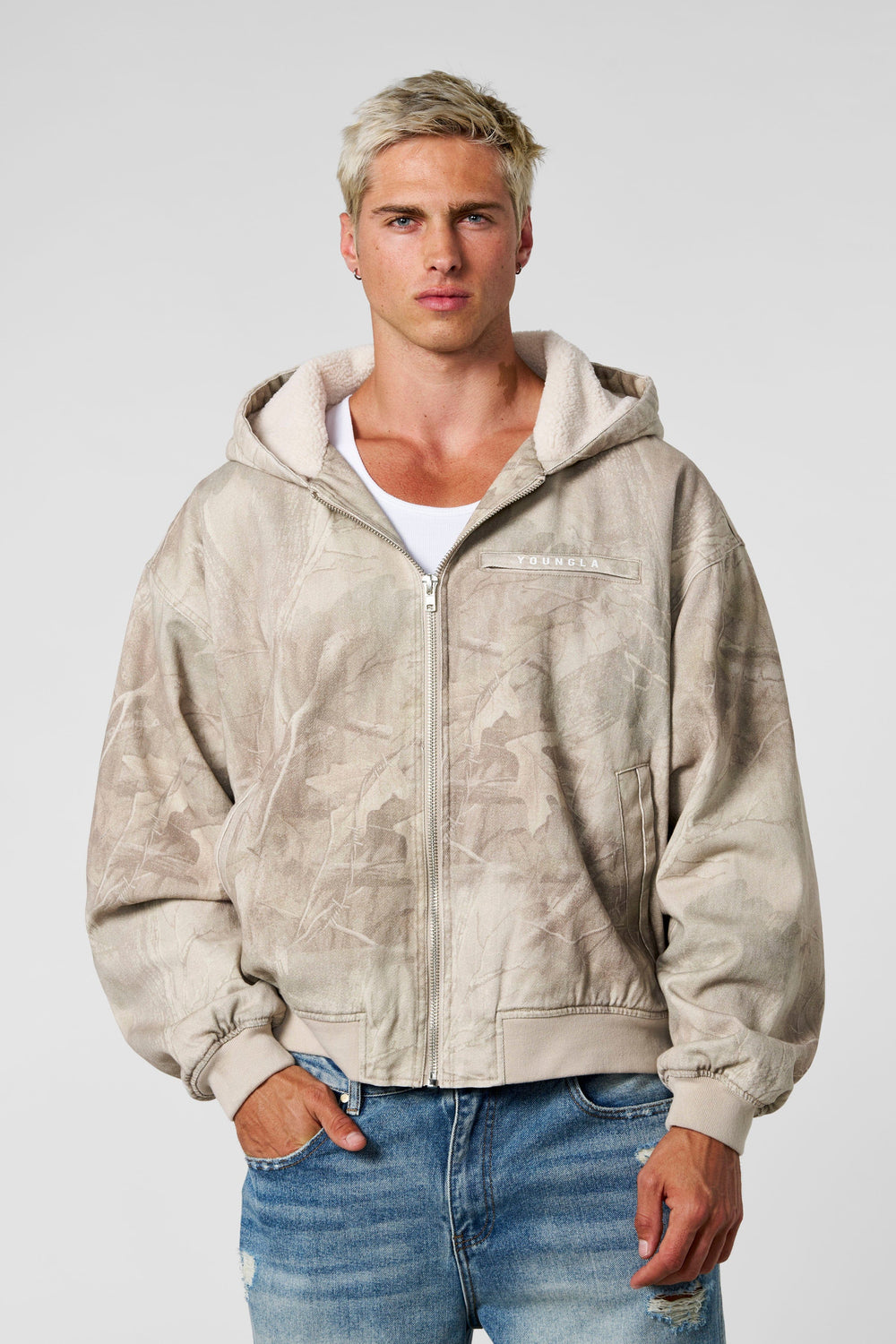 5014 - Camo Bronco Jackets - Desert Tan Tree Camo