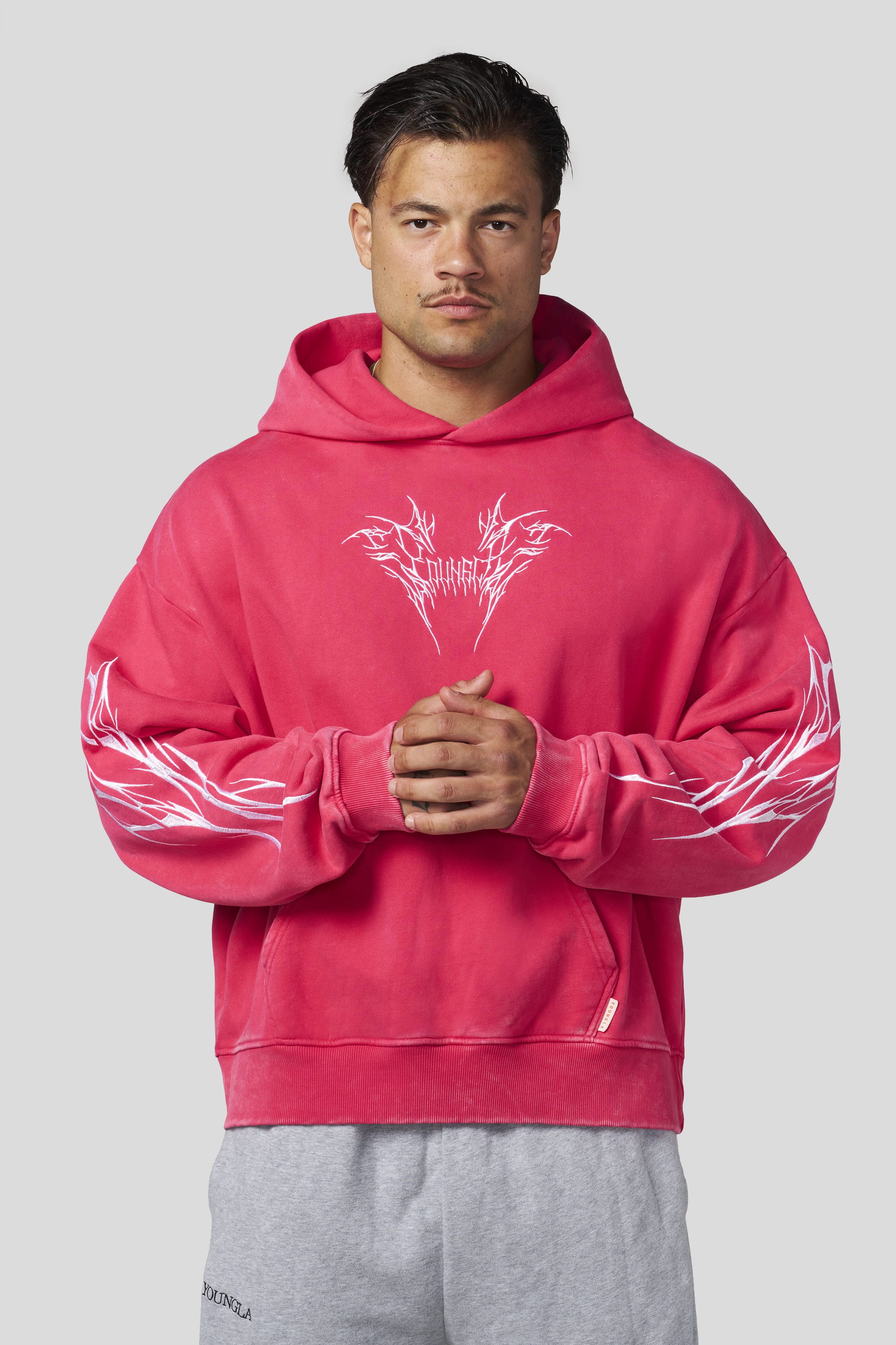 5033 - Vengeance Pullover Hoodies - Pink Wash