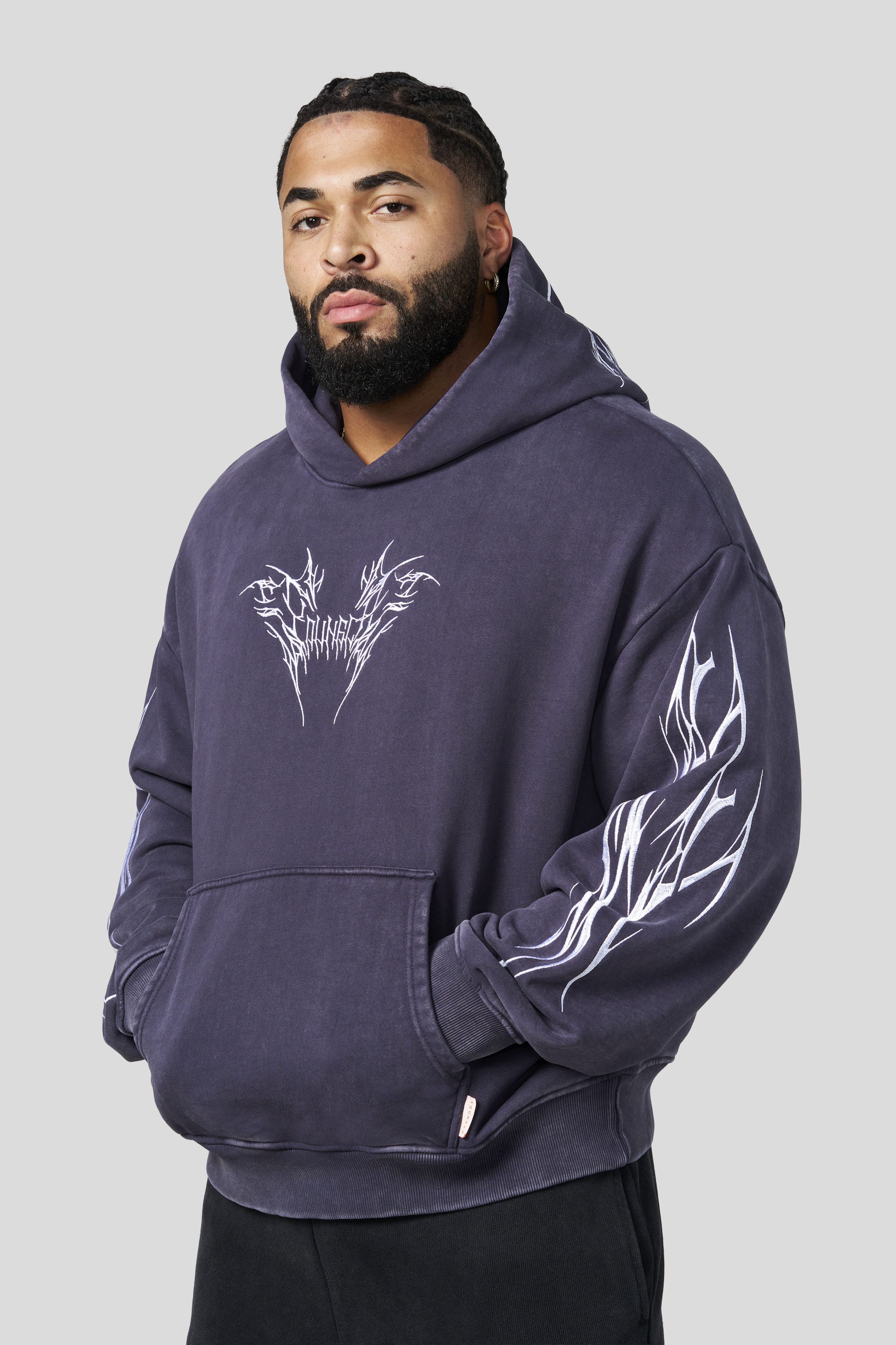 5033 - Vengeance Pullover Hoodies - Purple Wash