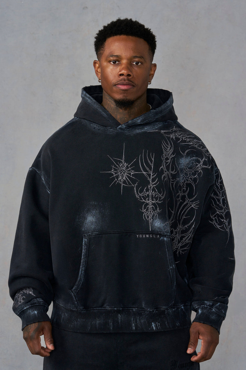 5057 - Cyberpunk Hoodies - Black Wash