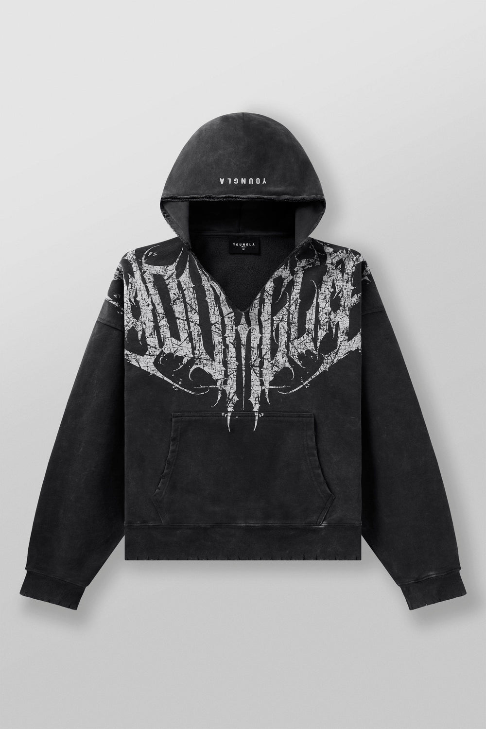 5082 - Anarchy Hoodies - Black Wash