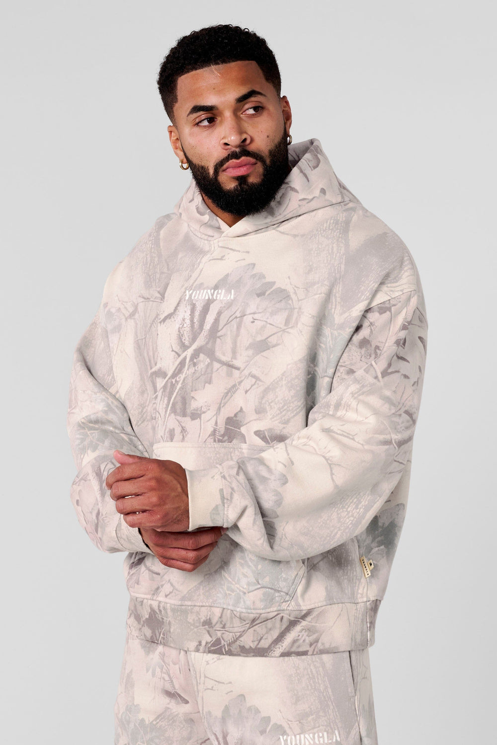 5117 - Tree Camo Collection - Pullover Hoodies - Desert Tan Tree Camo