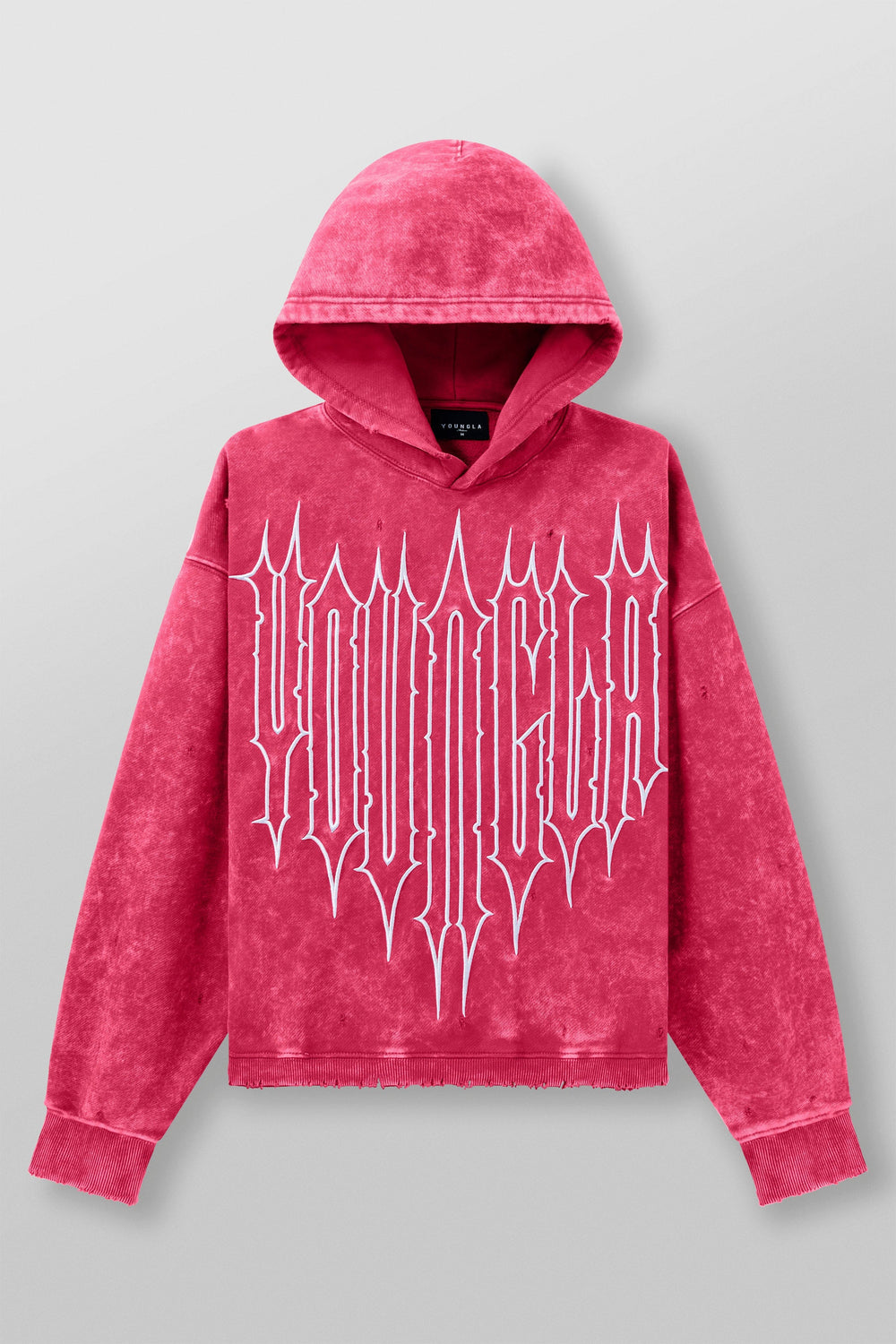 5126 - Revenge Hoodies - Pink Wash