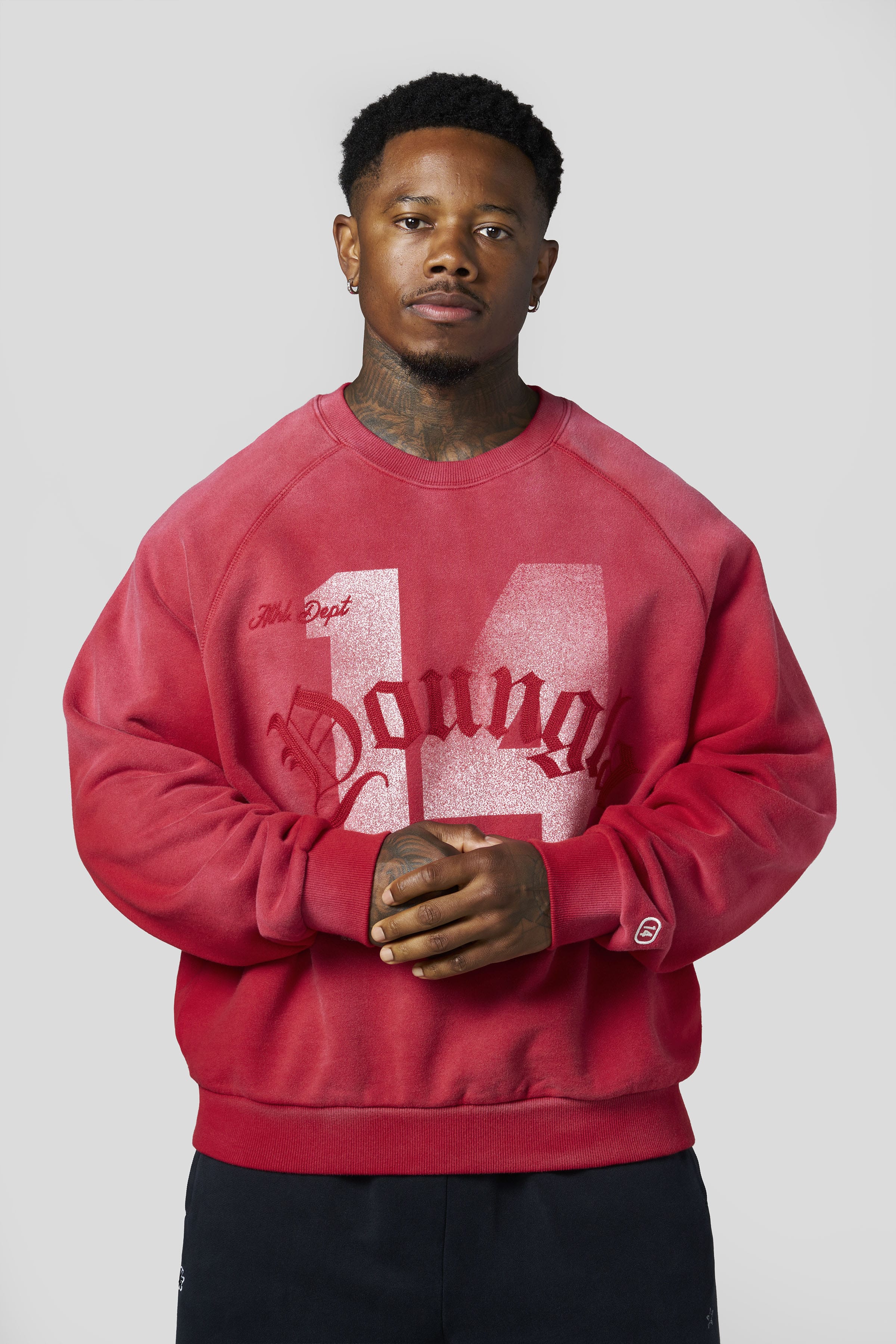 5131 - Golden Era Crewnecks - Red Wash