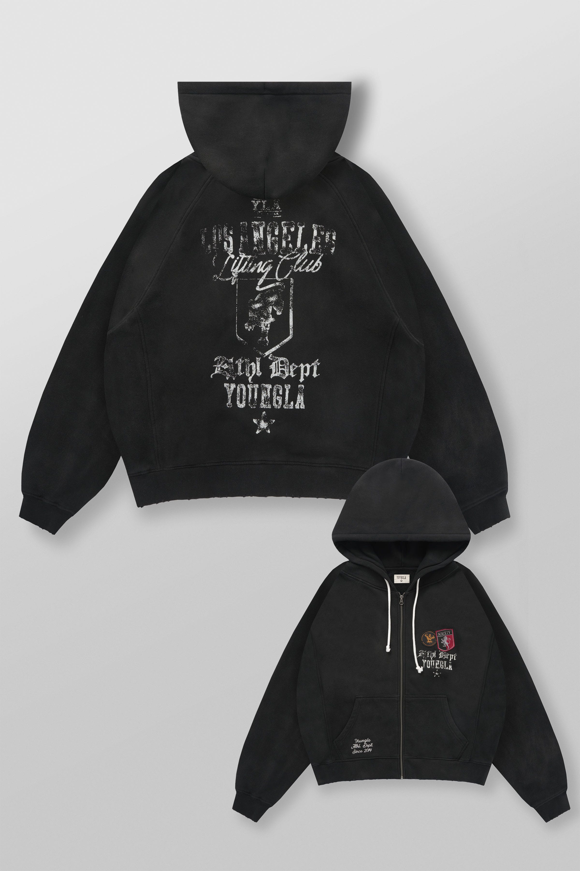 5132 - Golden Era Zip-Ups - Black Wash
