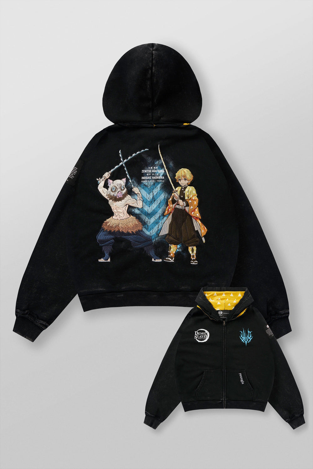 5195 - Demon Slayer: Kimetsu no Yaiba - Zip-ups - Swordsmen Duo