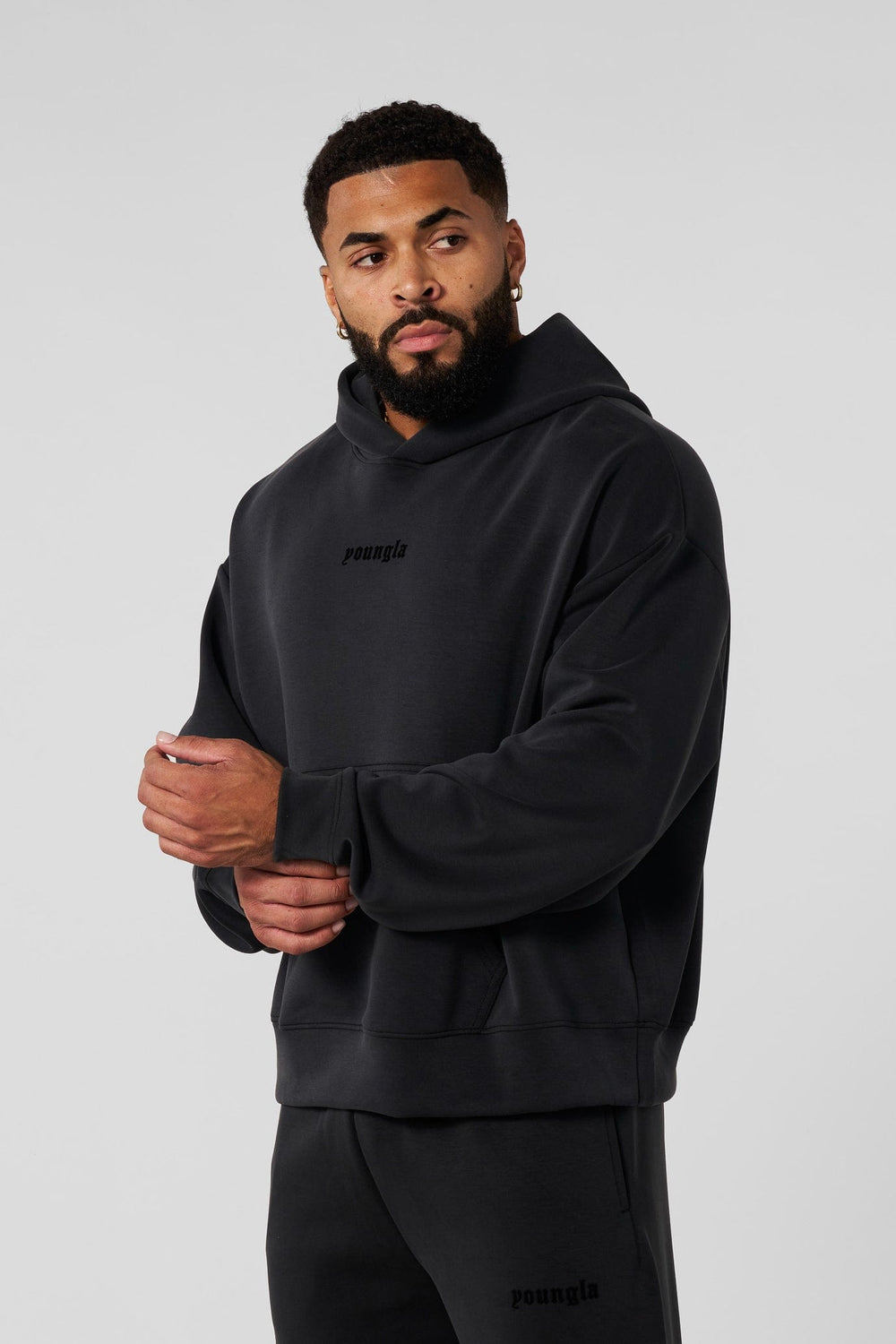 5216 Soft AF Pullover - Charcoal