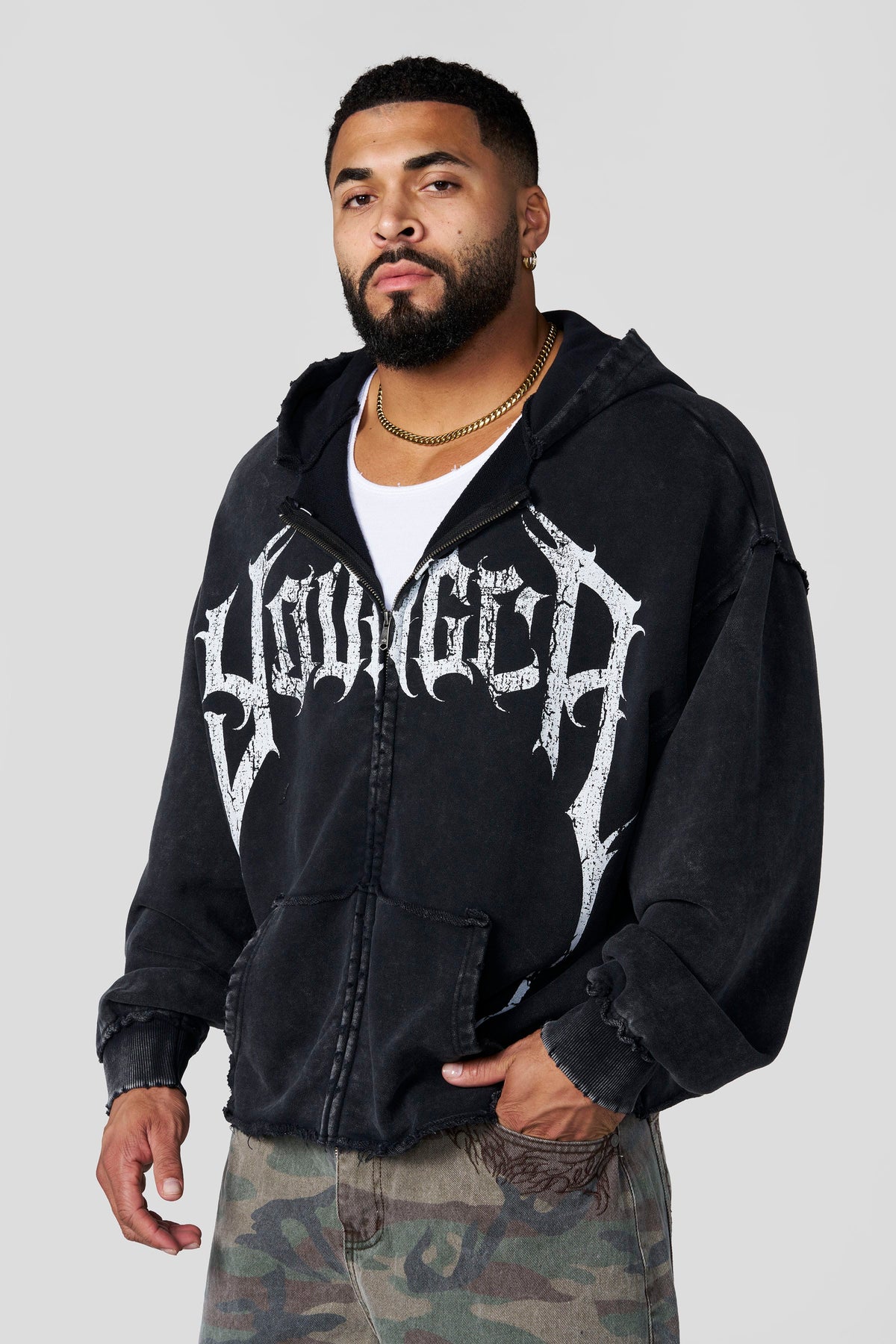 5224 - Hardstyle Zip-Ups - Black Wash