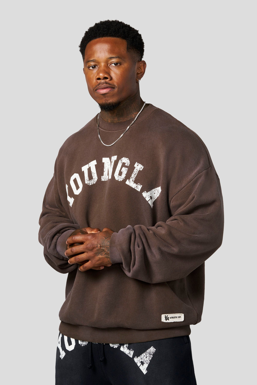 5261 - Arc Collection - Crewnecks - Brown Wash