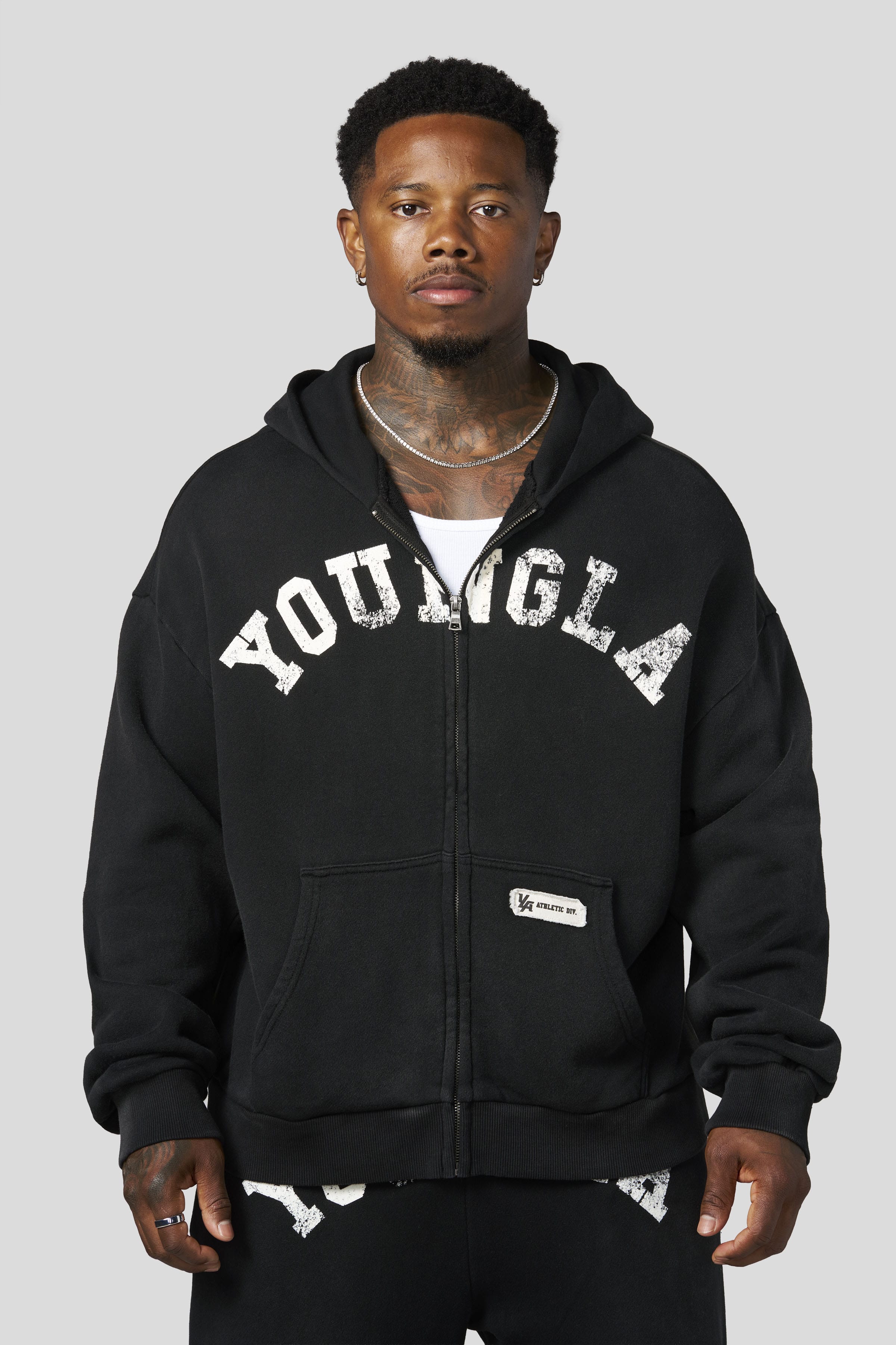 5268 - Arc Collection - Zip-Up - Black Wash