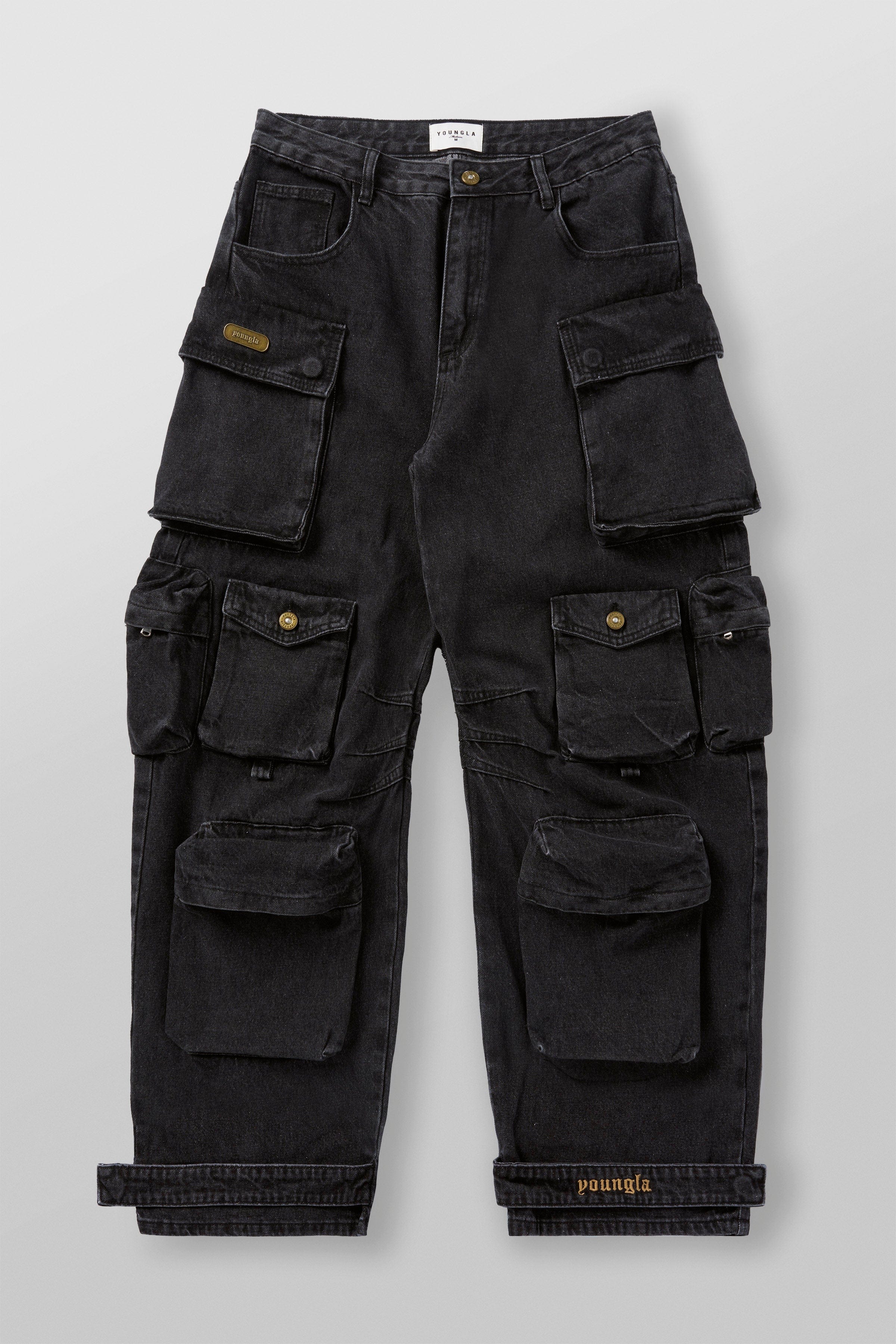 6002 - Hella Pocket Jeans - Black Wash