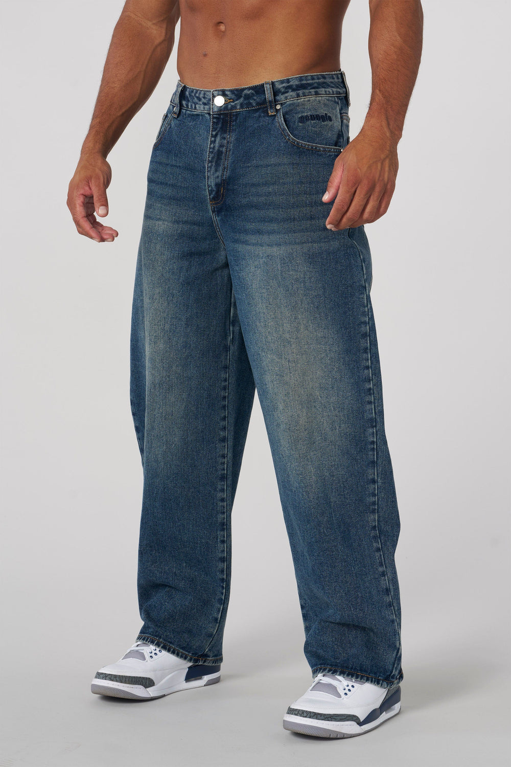 6013 - Baggy Ass Jeans - Dark Blue Wash