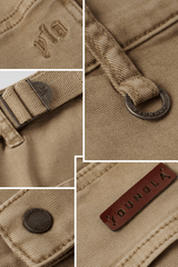 6032 - Old Money Twill Cargo Pants